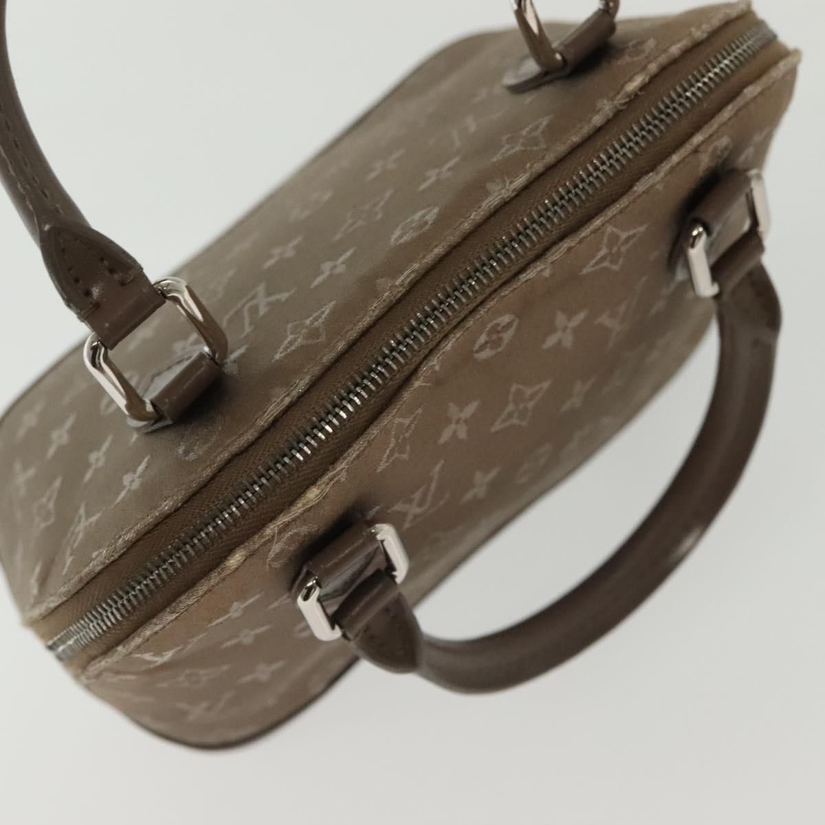 Louis Vuitton LOUIS VUITTON Monogram Satin Little Alma Hand Bag Gray Size ONE SIZE - 7 Thumbnail