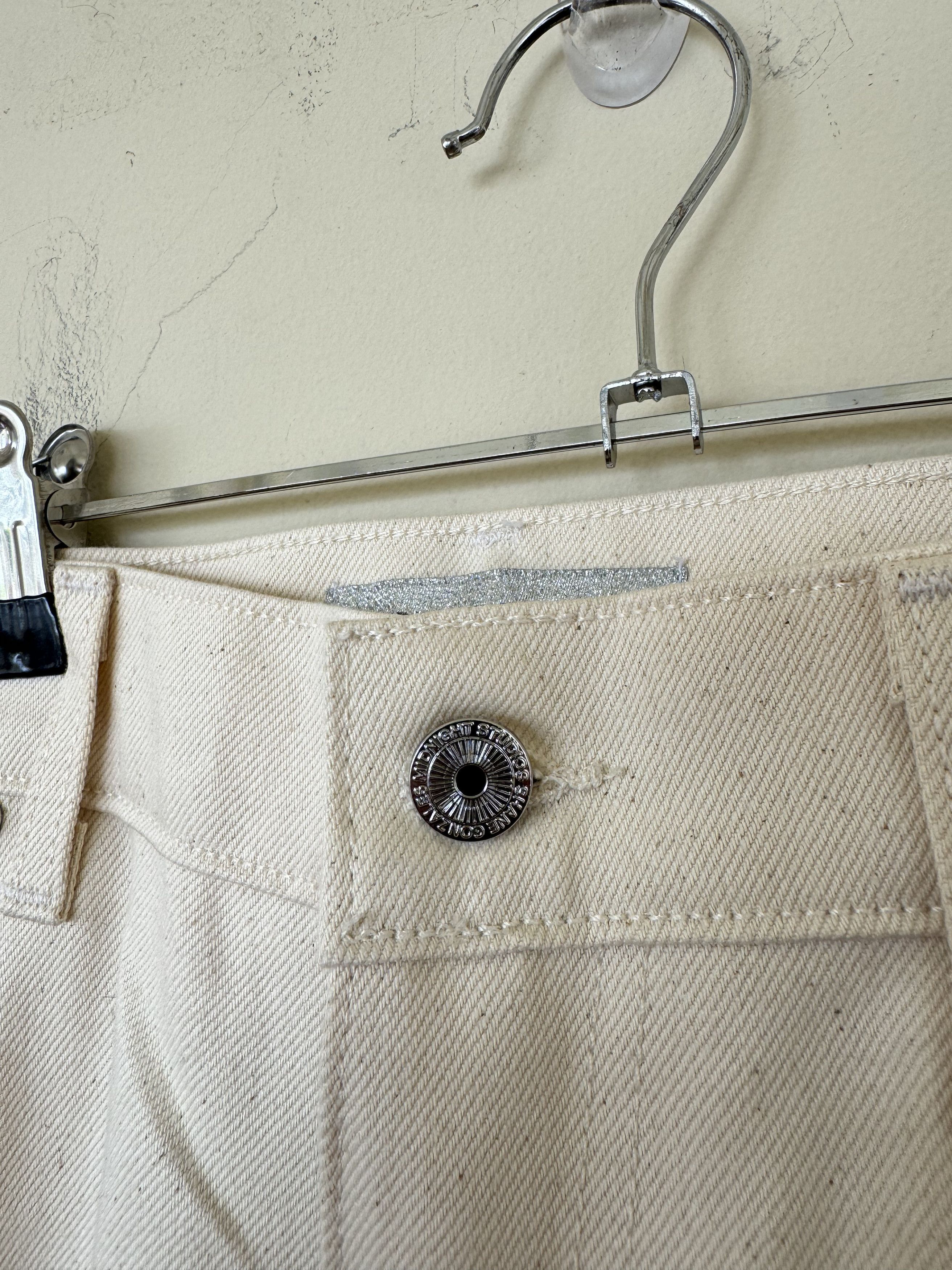 Midnight Studios Midnight Studios Beige Denim NWT Size US 34 / EU 50 - 5 Thumbnail