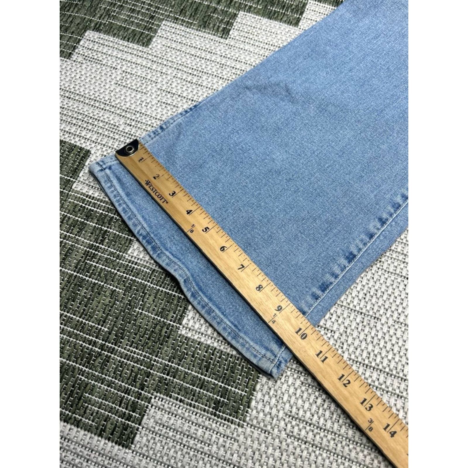 Madewell Madewell Jeans Womens 11 Inch High Rise Flare Jeans Blue Denim Cotton Stretch 26x32 Vintage No N/A Size 26" / US 2 / IT 38 - 3 Thumbnail