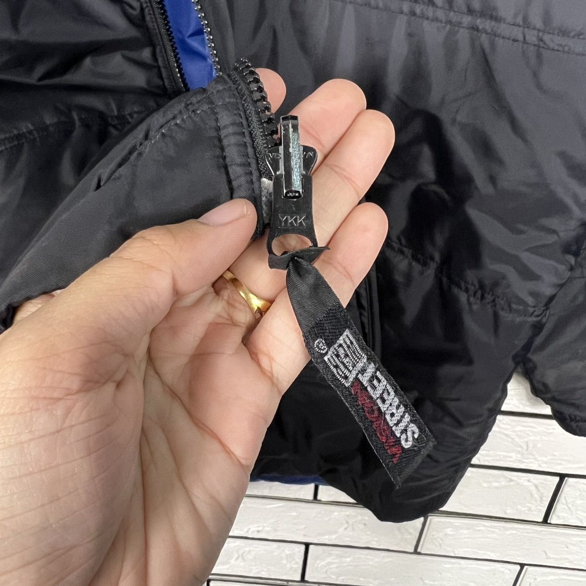 Vision Streetwear 90's VISION STREET WEAR Reversible Hooded Jacket #4061-C185 Size US L / EU 52-54 / 3 - 12 Thumbnail