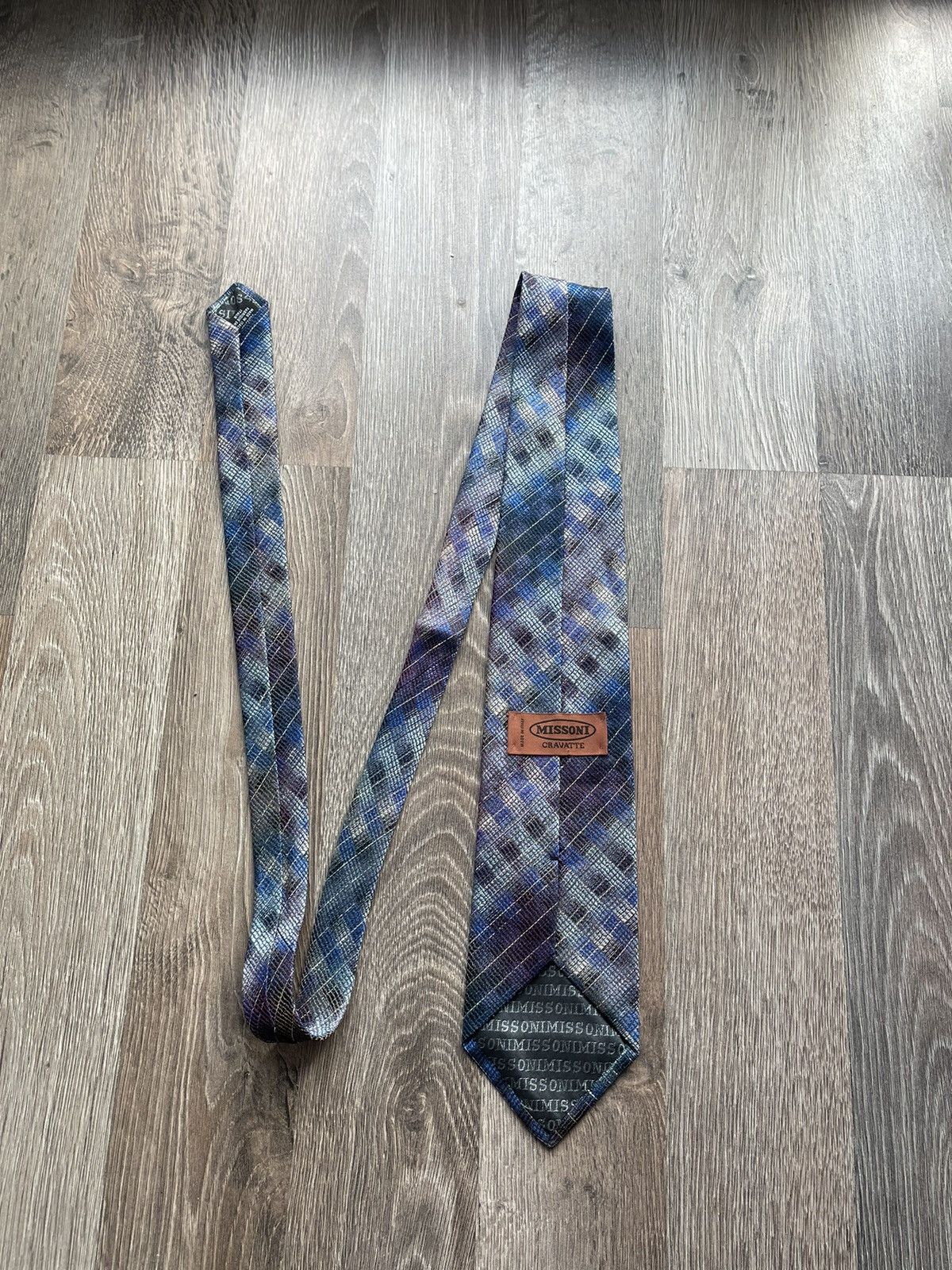 Missoni × Vintage Vintage Missoni Silk Tie Size ONE SIZE - 2 Thumbnail