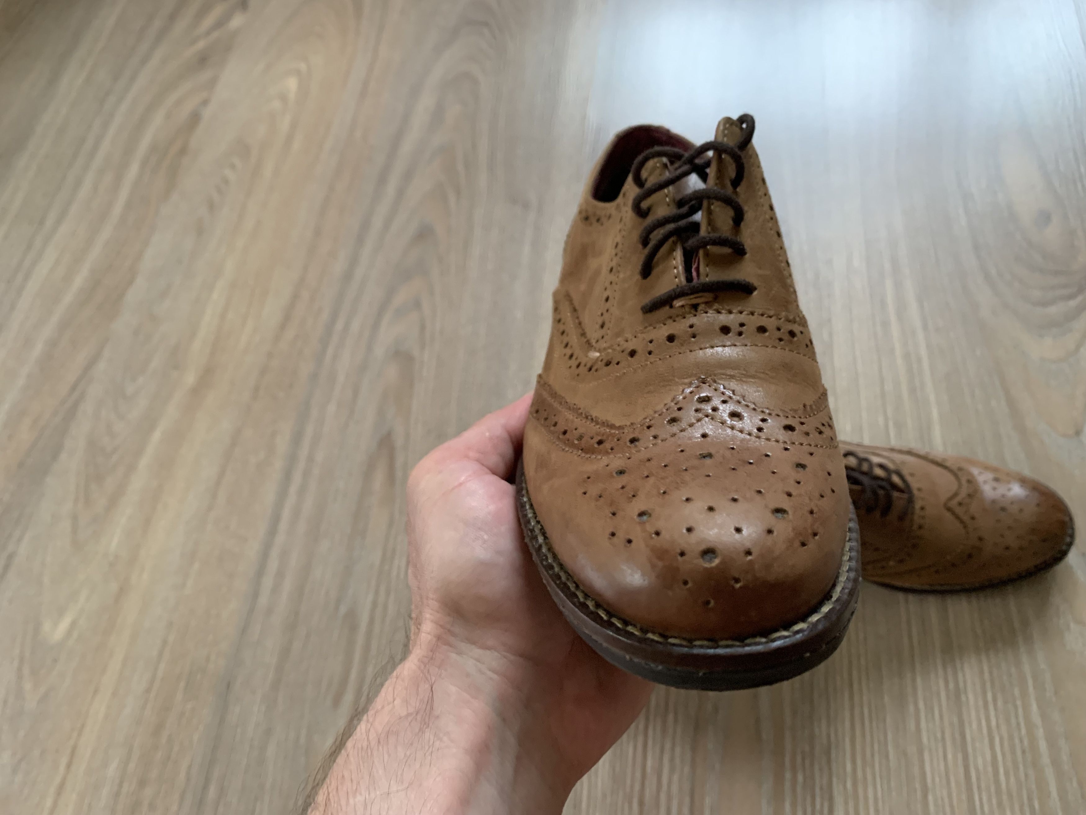 Other Giorgio Venuti Womens Italian Brogue Size US 7 / IT 37 - 4 Thumbnail