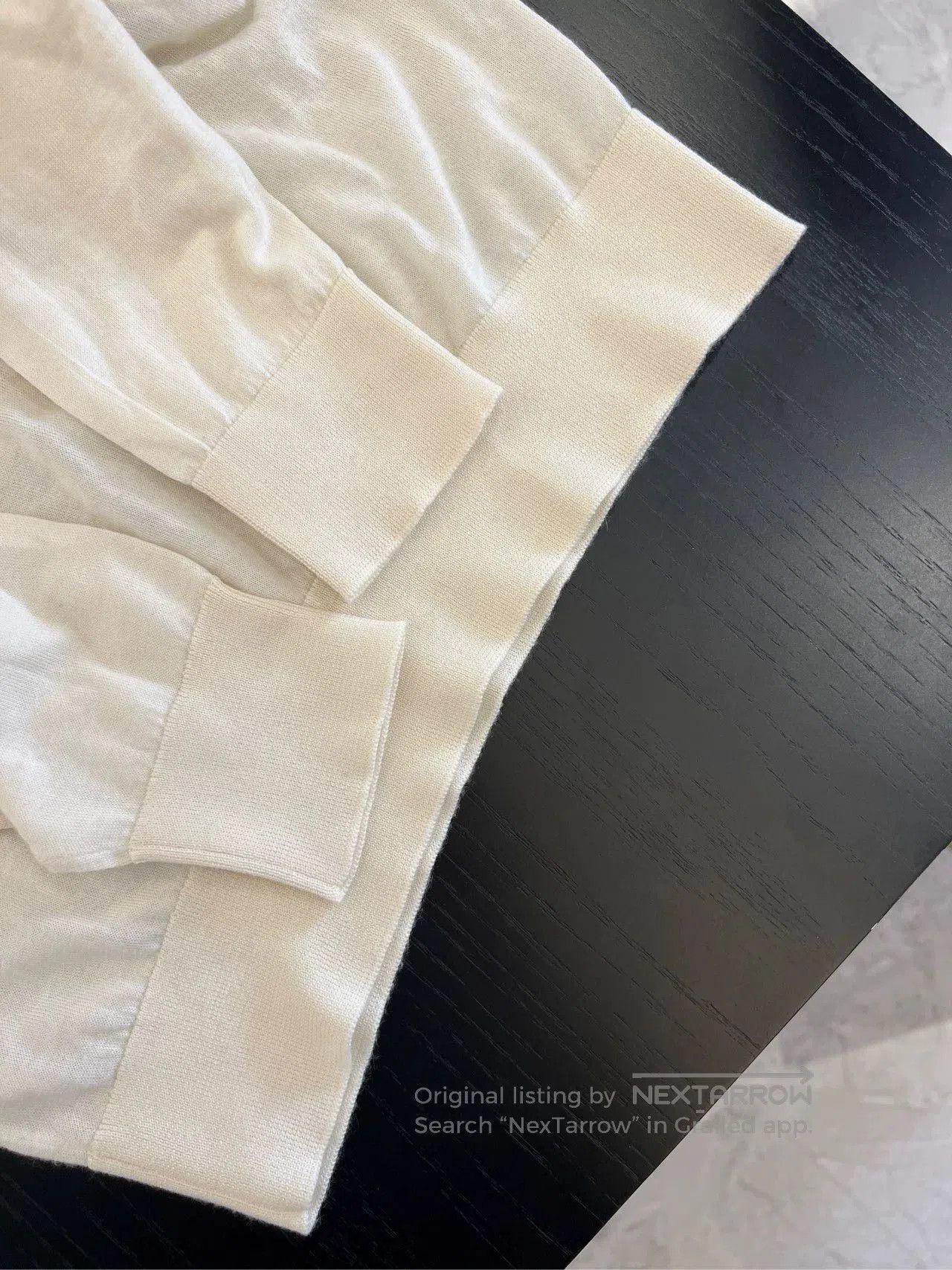 Loewe white loewe high-neck cashmere sweater. Size US XS / EU 42 / 0 - 5 Thumbnail