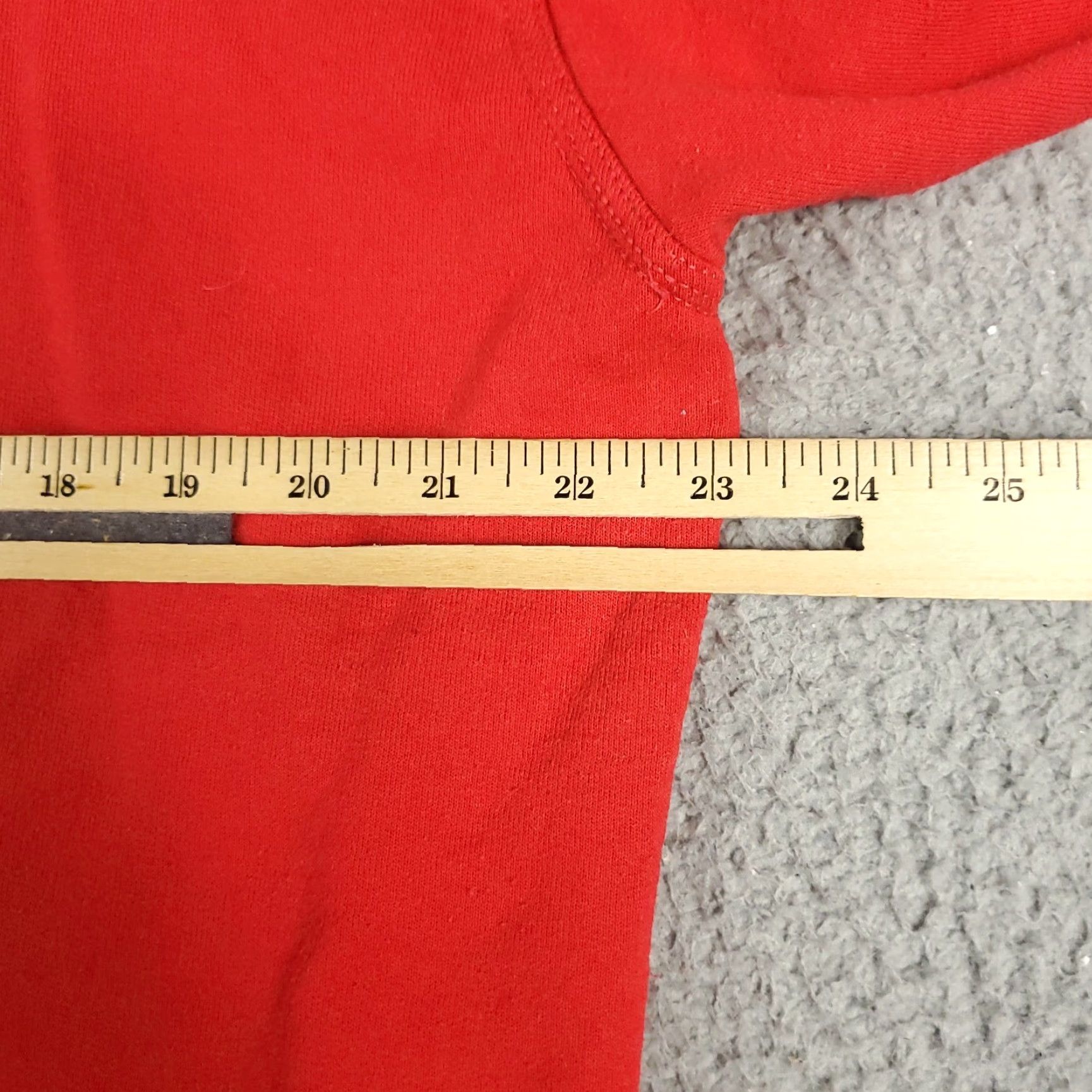 Champion Champion Red Pullover Sweatshirt Mens Large Mock Neck Long Sleeve Casual Size US L / EU 52-54 / 3 - 7 Thumbnail
