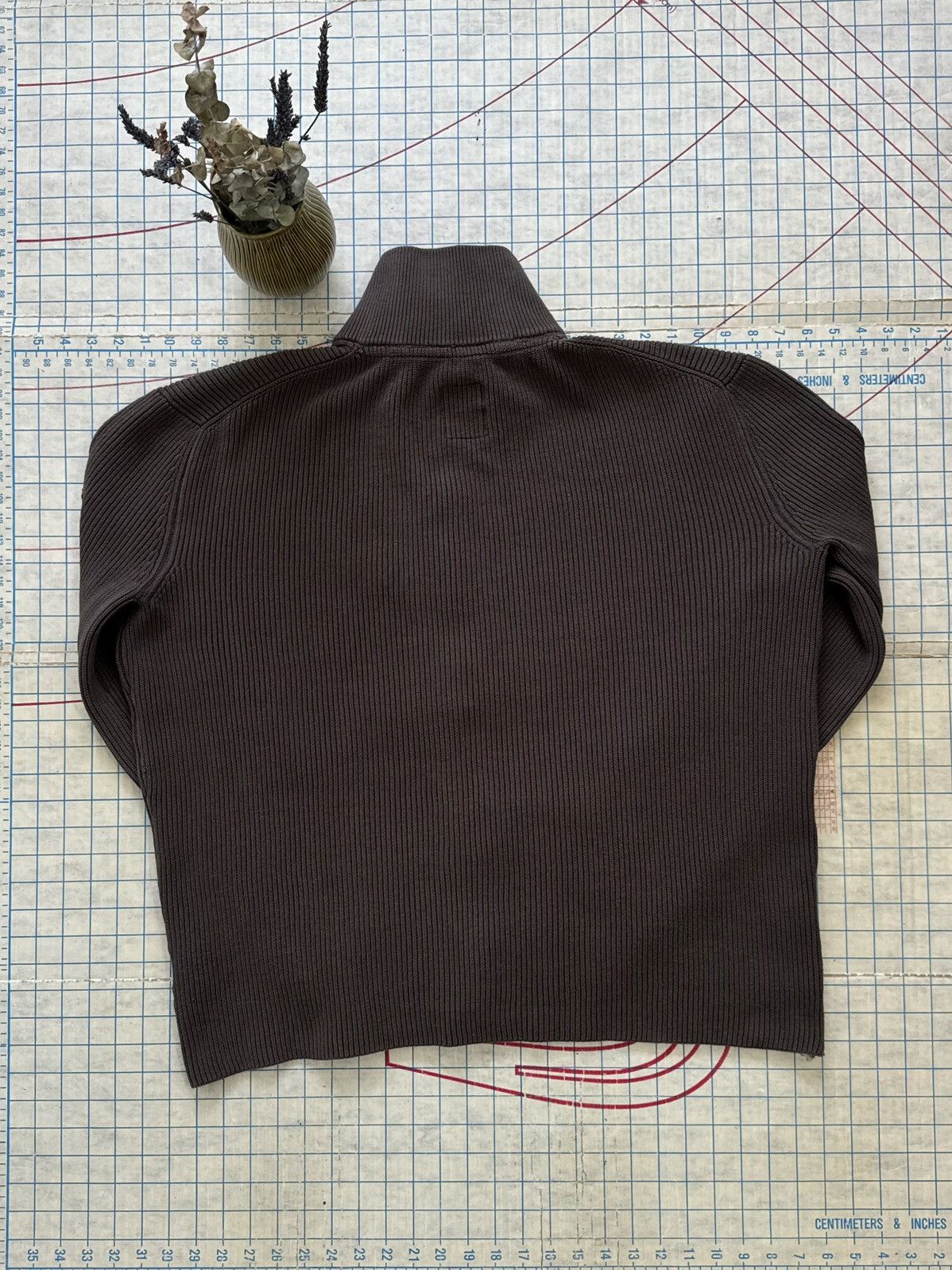 Napapijri Napapjiri Brown Full Zip Ribbed Knit Sweater Size XL Size US XL / EU 56 / 4 - 11 Thumbnail