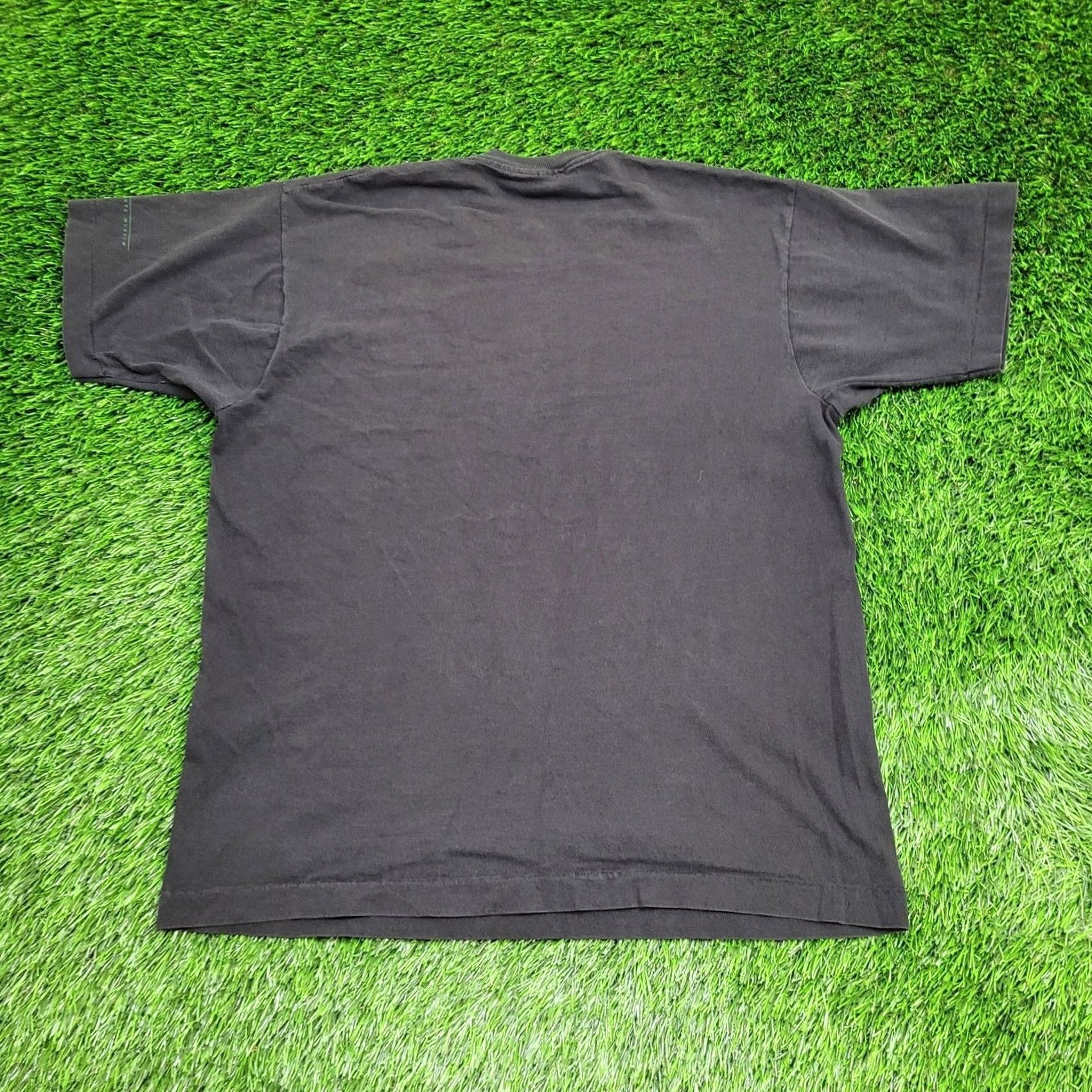 Fruit Of The Loom VINTAGE Mohawk Iroquois Village Shirt Large 21x26 New-York Shirt Mens 90s Graphic Tee C Size US L / EU 52-54 / 3 - 2 Thumbnail