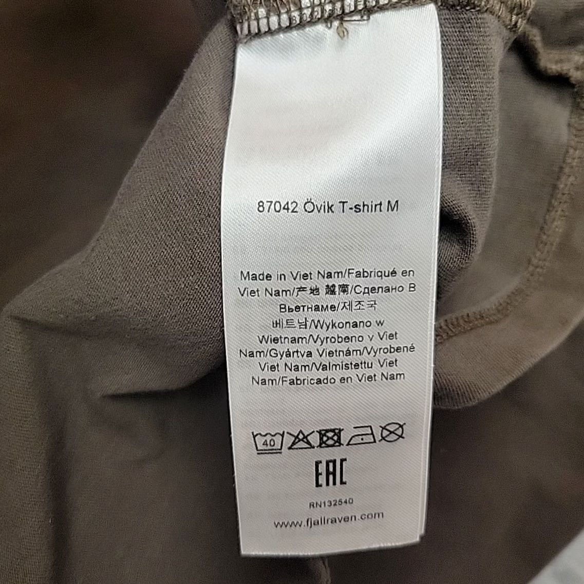 Vintage Fjall Raven Shirt Mens M Brown Ovik Crewneck Pocket Work Outdoors TEE Size US M / EU 48-50 / 2 - 3 Thumbnail