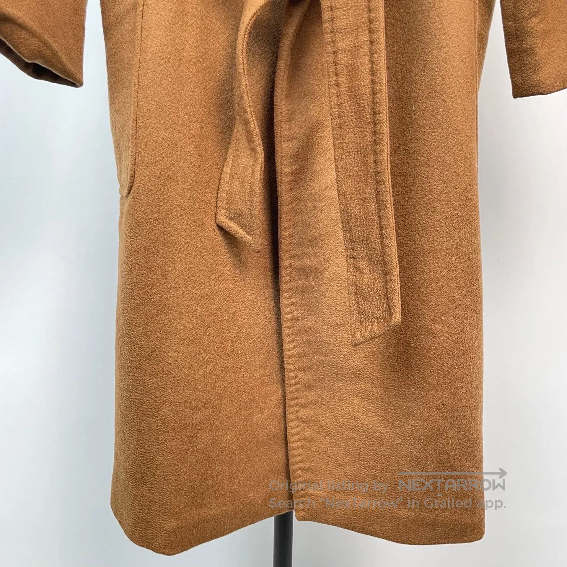 Max Mara Max Mara Caramel wave patterned coat| Size XS / US 0-2 / IT 36-38 - 9 Thumbnail