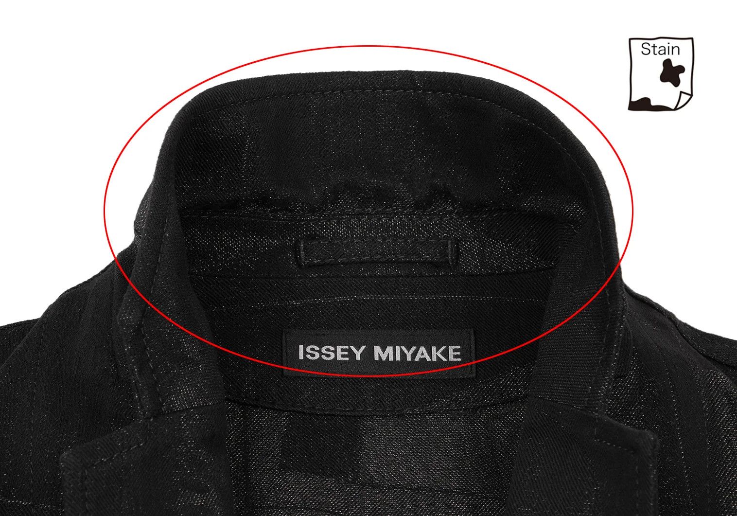 Issey Miyake A-POC INSIDE Lamé Jacquard Denim Jacket Black Size 4 Size US XL / EU 56 / 4 - 4 Thumbnail