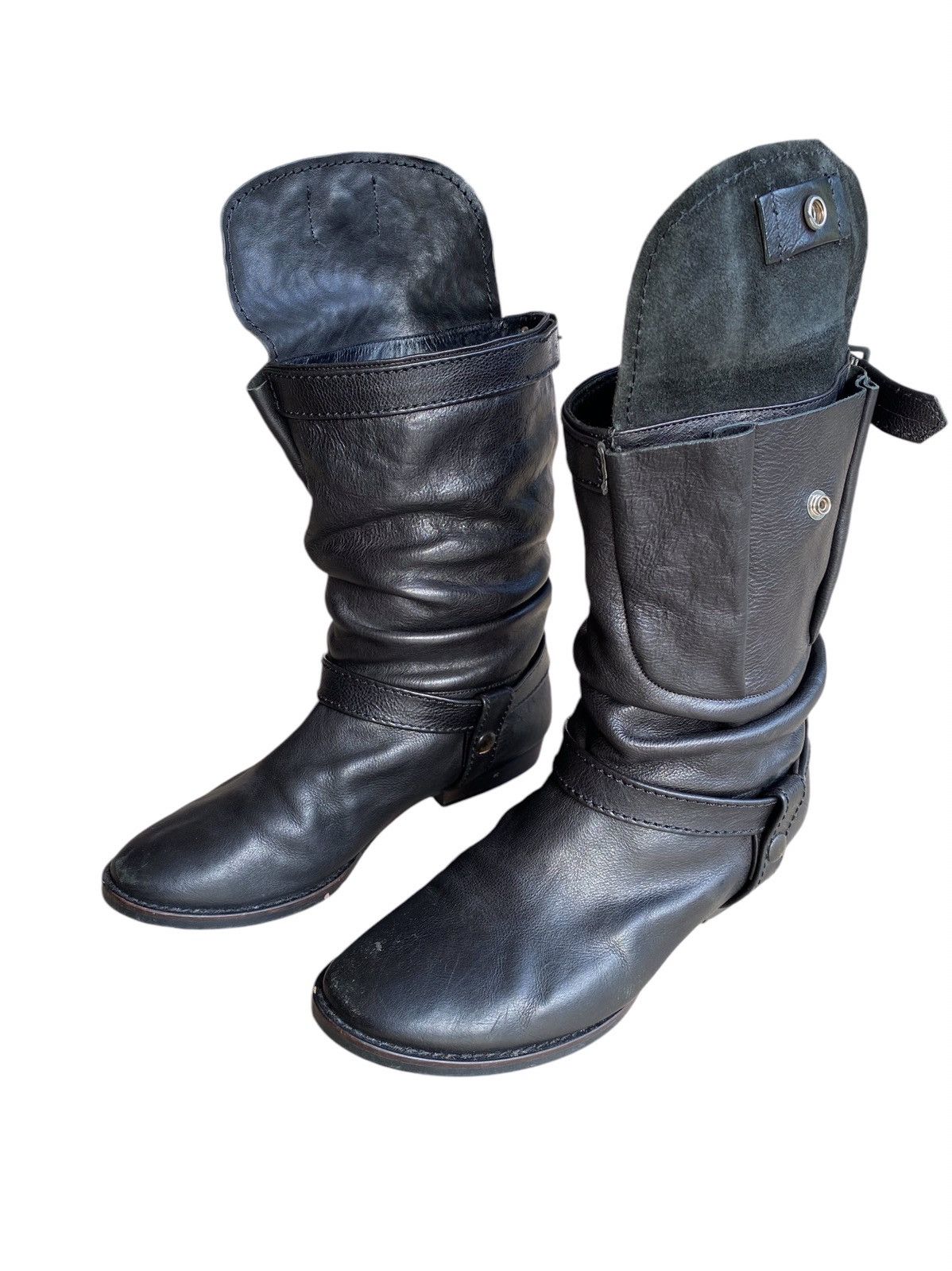 Issey Miyake Tsumori Chisato by issey miyake leather boots Size US 4.5 / IT 34.5 - 1 Thumbnail