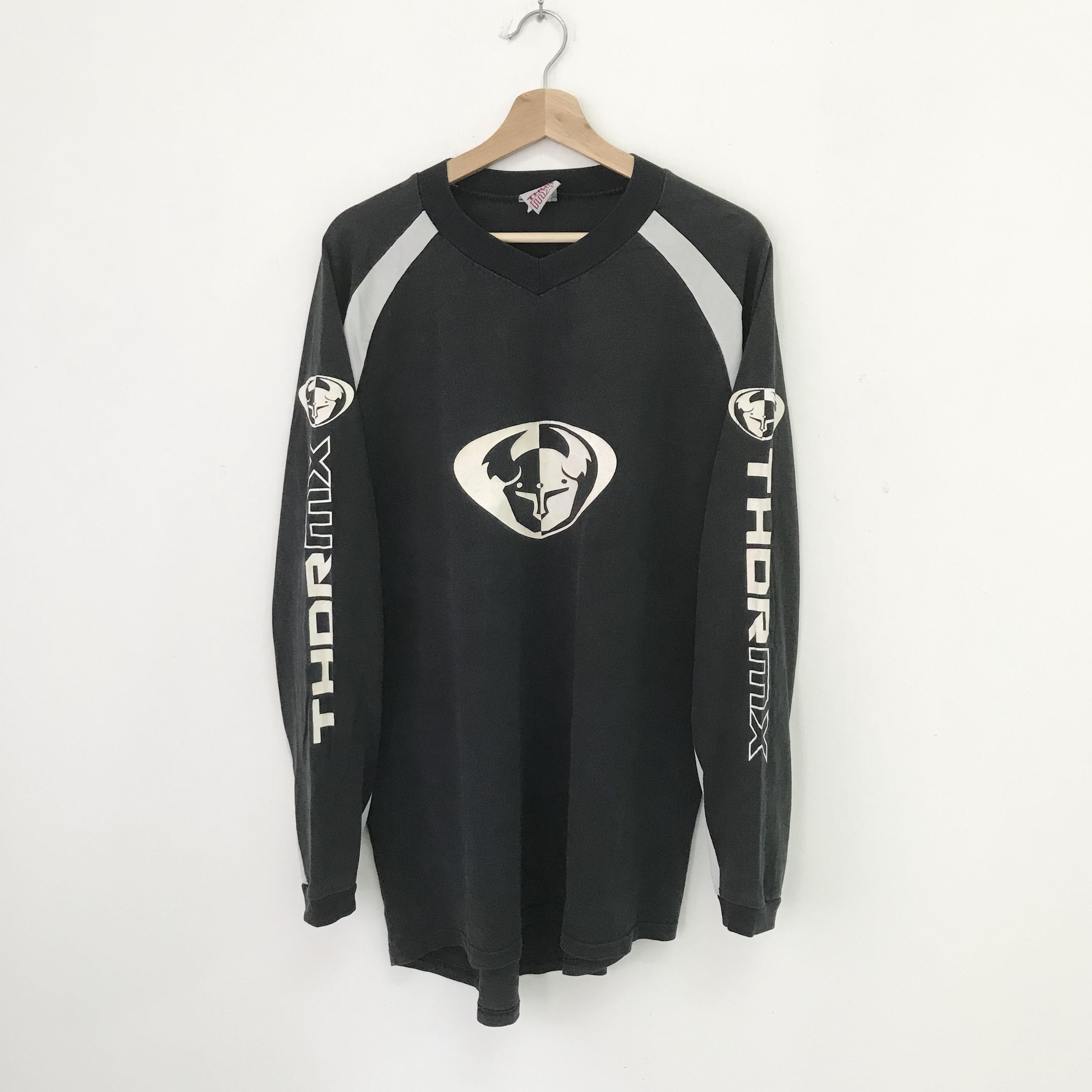 Fox Racing Vintage Thor Racing Team Motocross Black - 131 Size US L / EU 52-54 / 3 - 2 Thumbnail
