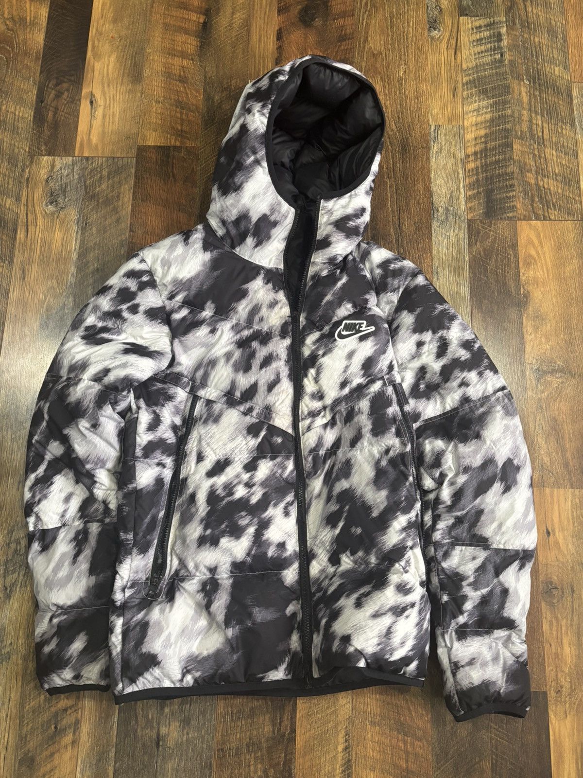 Nike down filled-wind runner coat