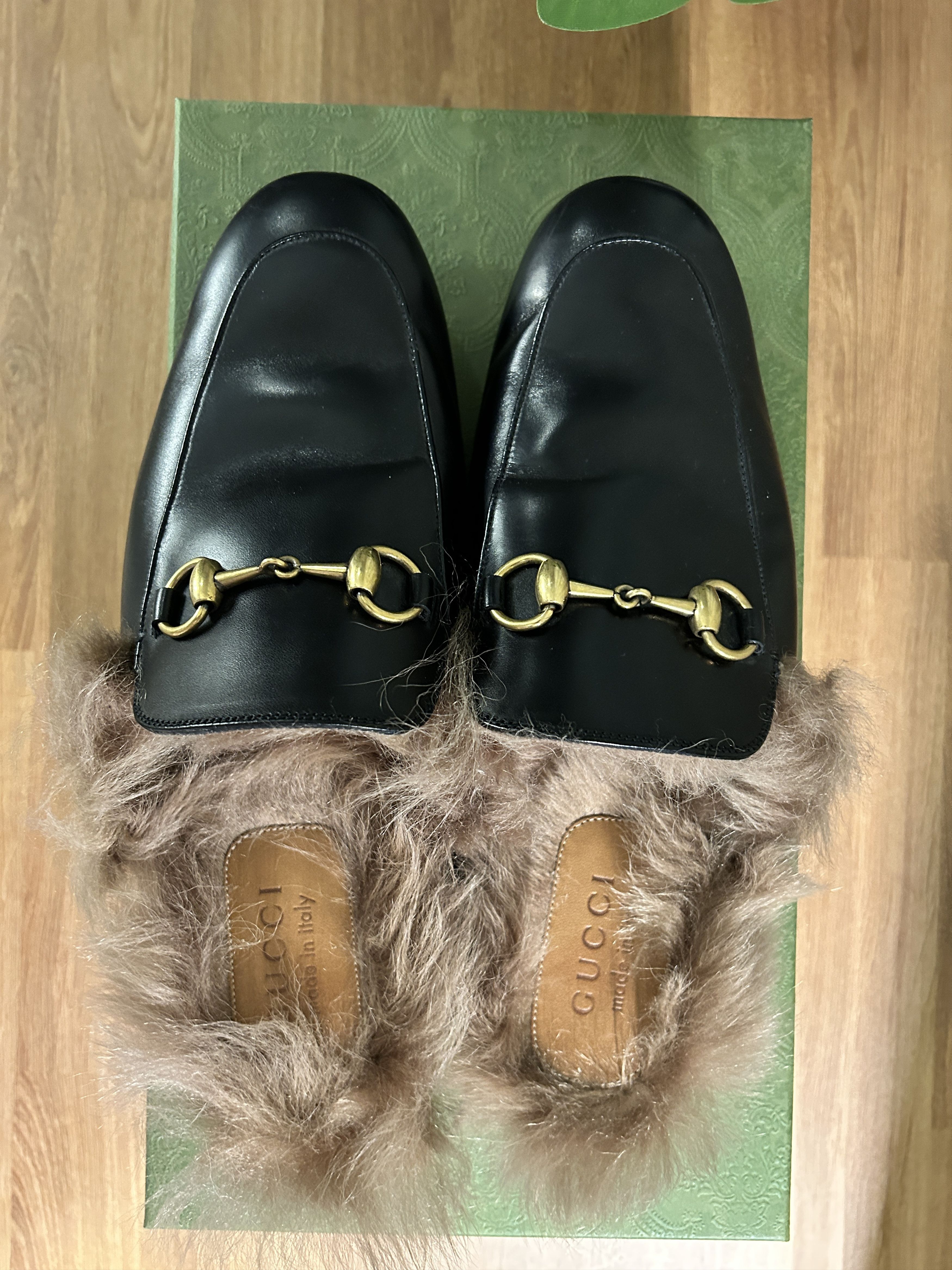 Gucci Gucci Horsebit Princetown Fur Loafers Size US 7 / EU 40 - 4 Thumbnail