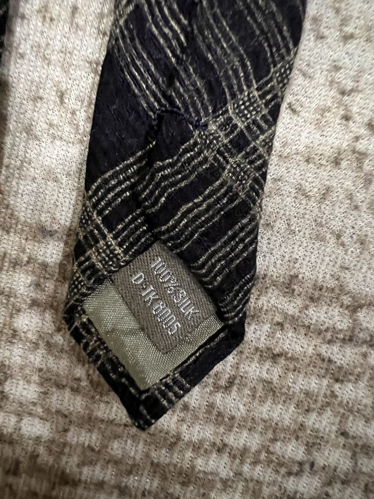 Calvin Klein Calvin Klein Silk Tie Size ONE SIZE - 6 Thumbnail