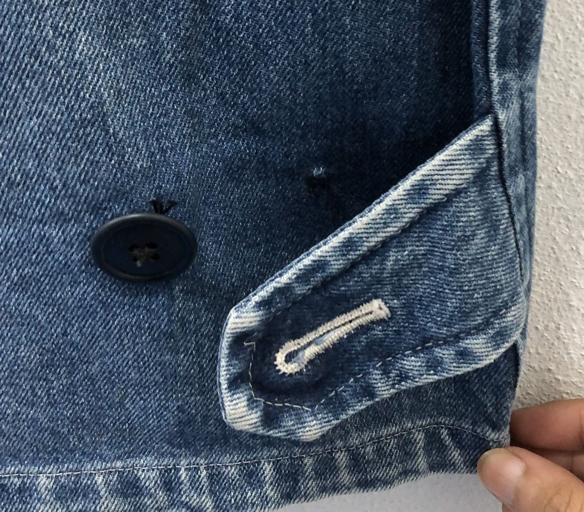 Japanese Brand × Vintage Vintage Demob Men Denim Jacket Size US XL / EU 56 / 4 - 14 Thumbnail