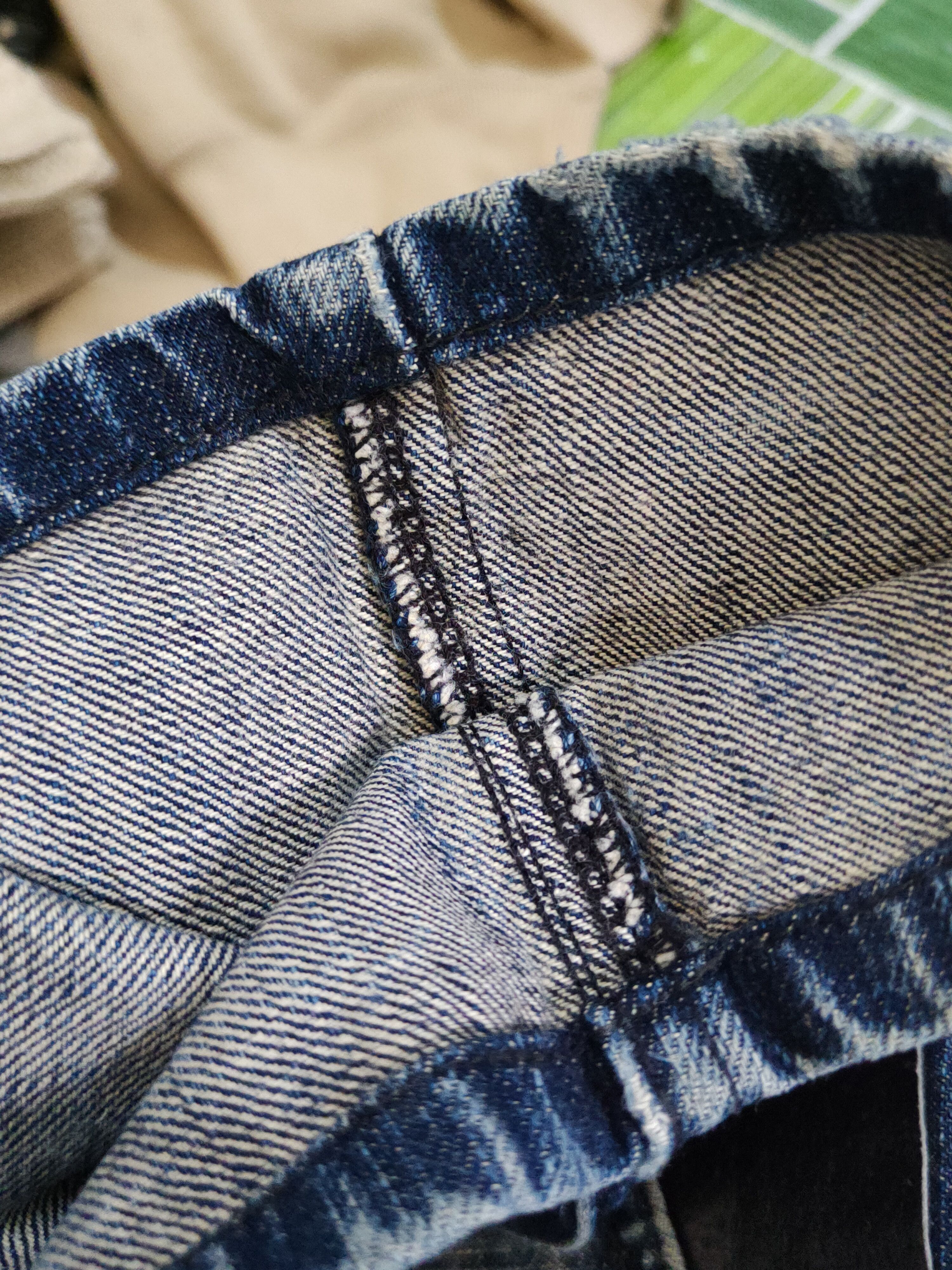Edwin Edwin Dark Blue Distressed Ripped Jeans #W1568 Size US 30 / EU 46 - 16 Thumbnail