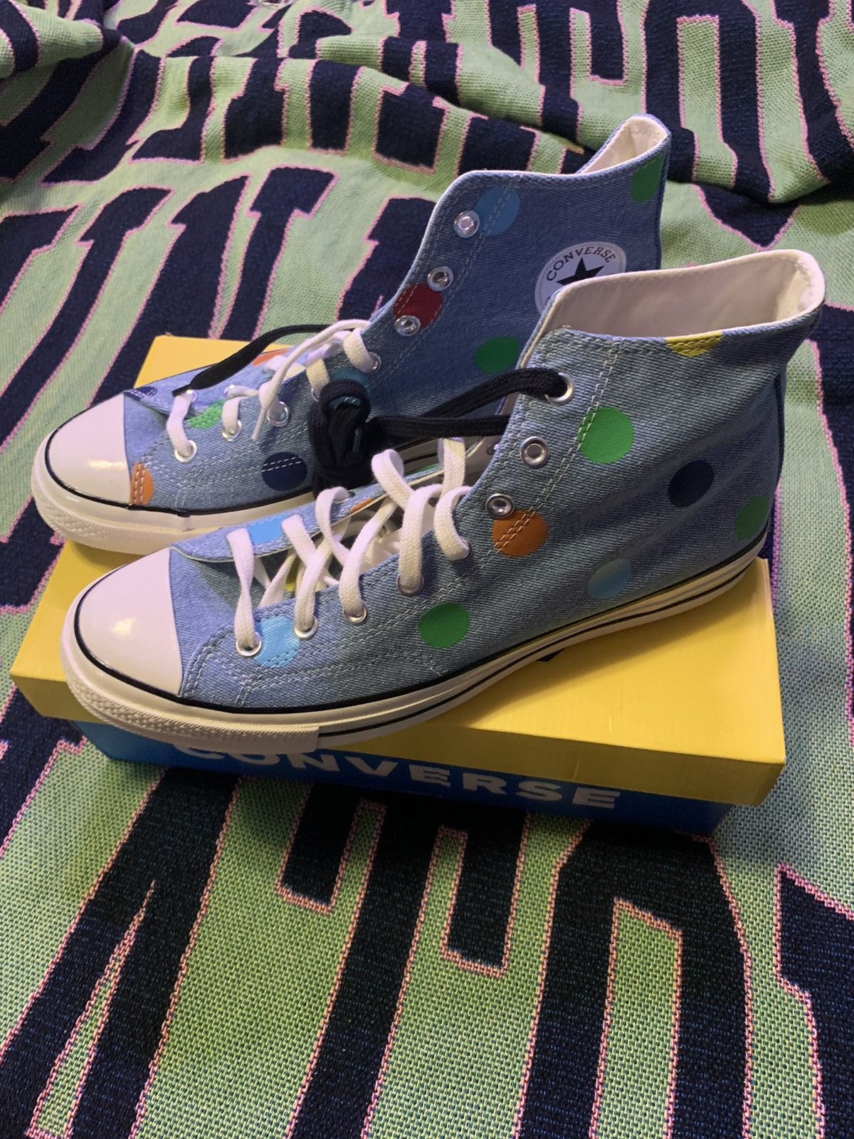 Converse Converse X Golf Le Fleur Classic Chuck 70s Polka Dot 12 Size US 12 / EU 45 - 1 Thumbnail