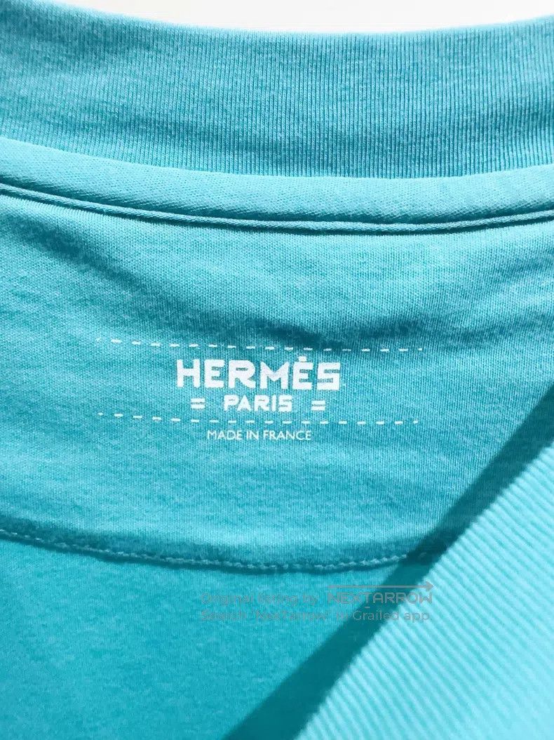 Hermes Hermes Short Sleeve Size XXS / US 00 / IT 34 - 2 Thumbnail