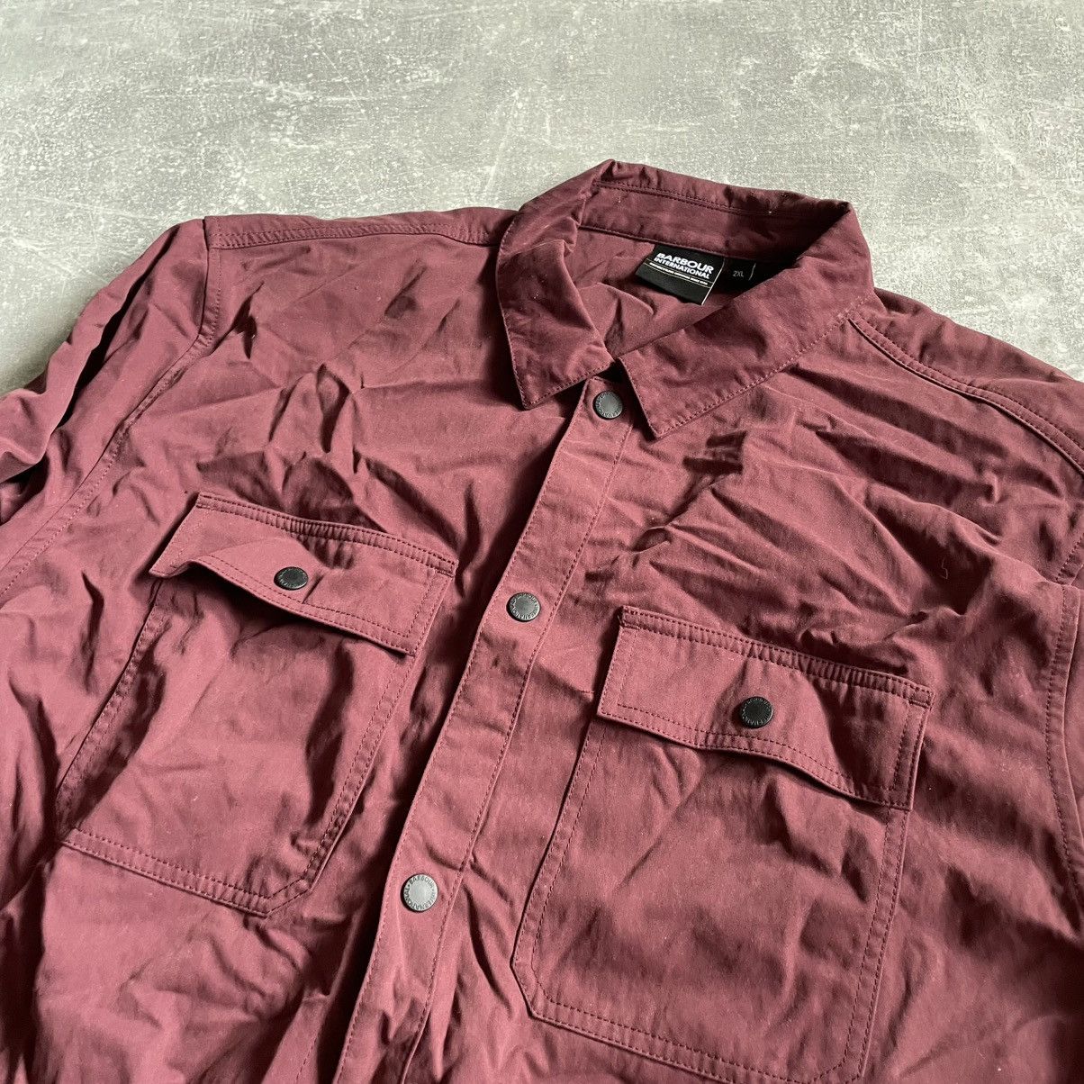 Band Tees × Barbour Barbour International jacket bomber nylon old money moto lux Size US XXL / EU 58 / 5 - 2 Thumbnail