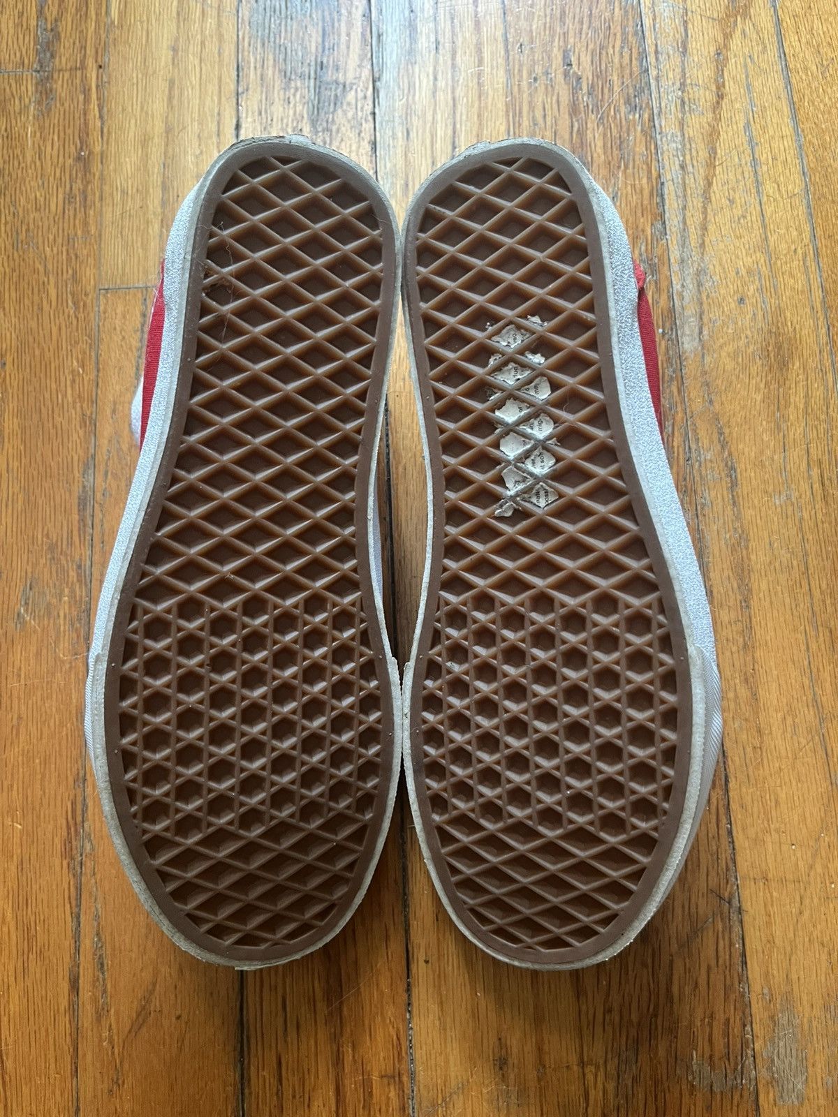 Vans red and white vans Size US 7.5 / IT 37.5 - 4 Thumbnail