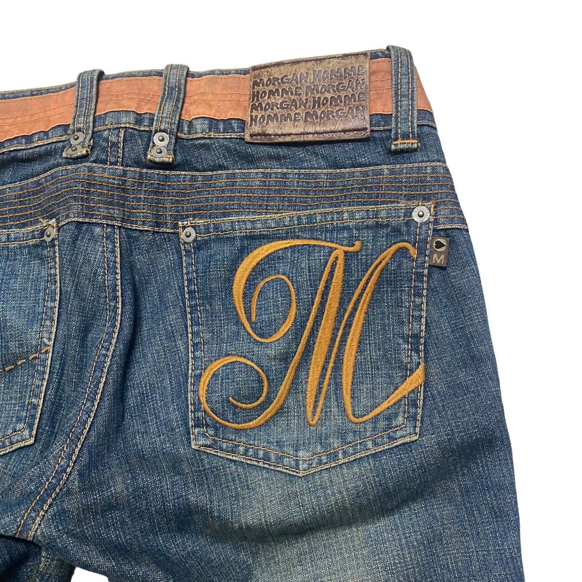 Morgan Homme Morgan Homme Denim Flare Jeans Size US 28 / EU 44 - 13 Thumbnail