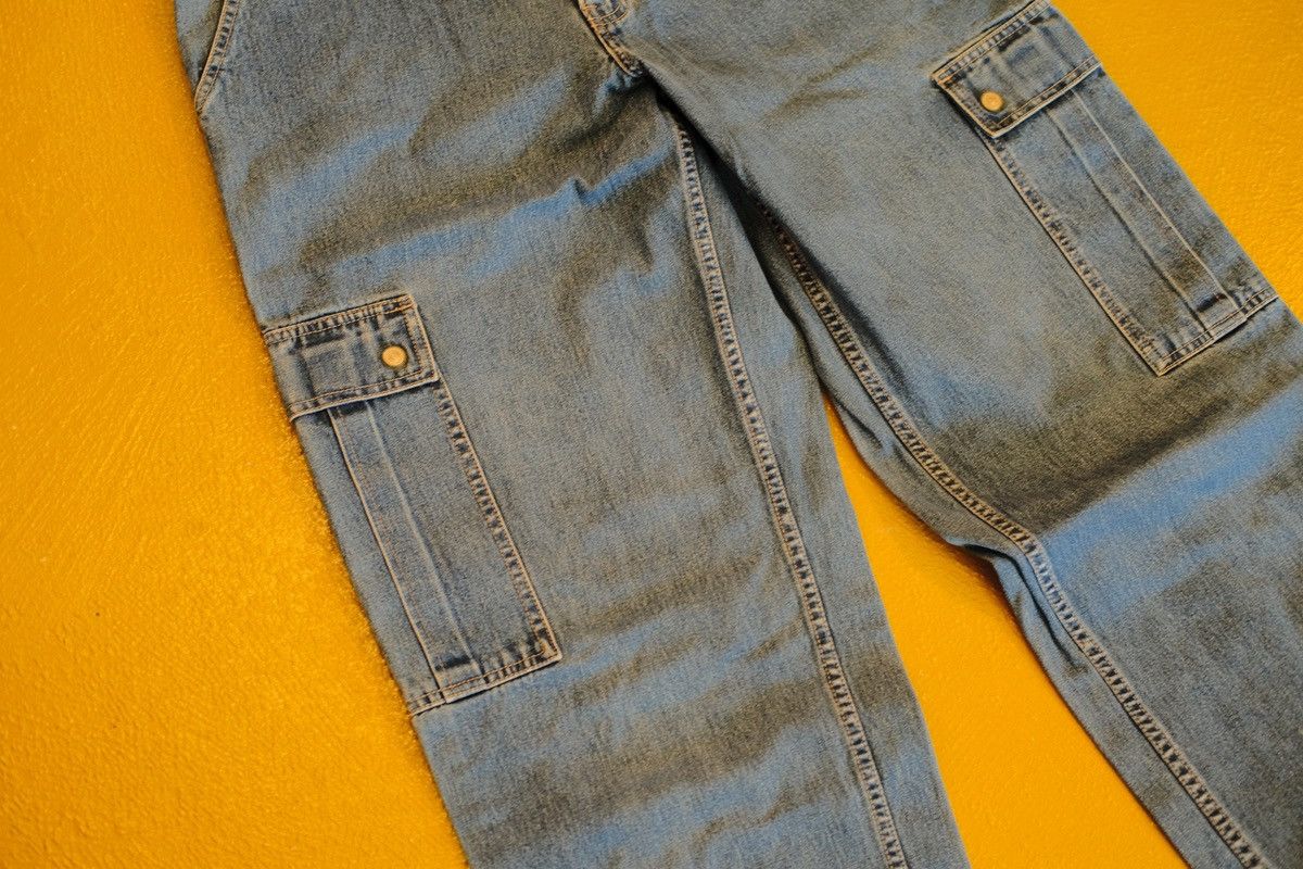 Levi's × Levi's Vintage Clothing RARE Vintage Levi’s Silvertab Cargo Jeans Size US 33 - 2 Thumbnail