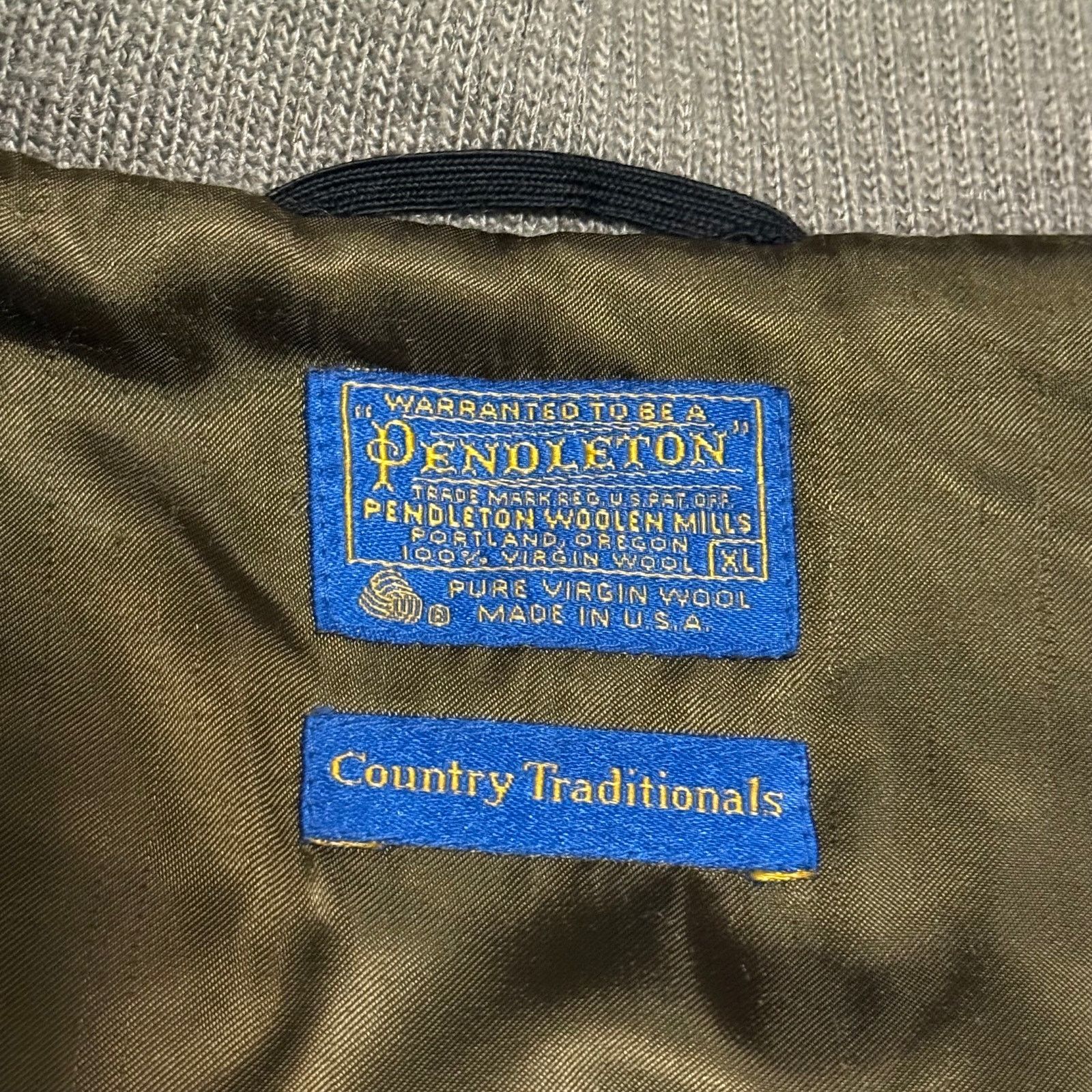Pendleton × Vintage Vintage Pendleton Country Traditionals Jacket Size XL Size US XL / EU 56 / 4 - 5 Thumbnail