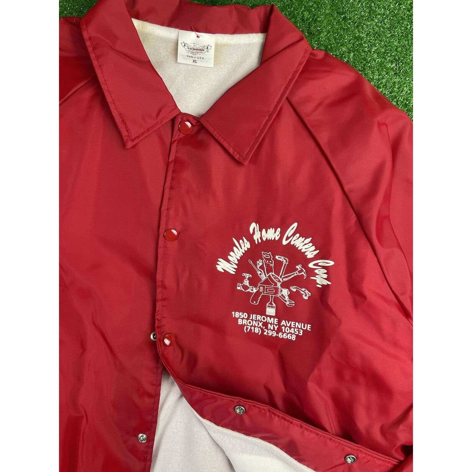 Vintage Vintage Bronx New York XL Lined Windbreaker Coach Jacket USA Size US XL / EU 56 / 4 - 4 Thumbnail