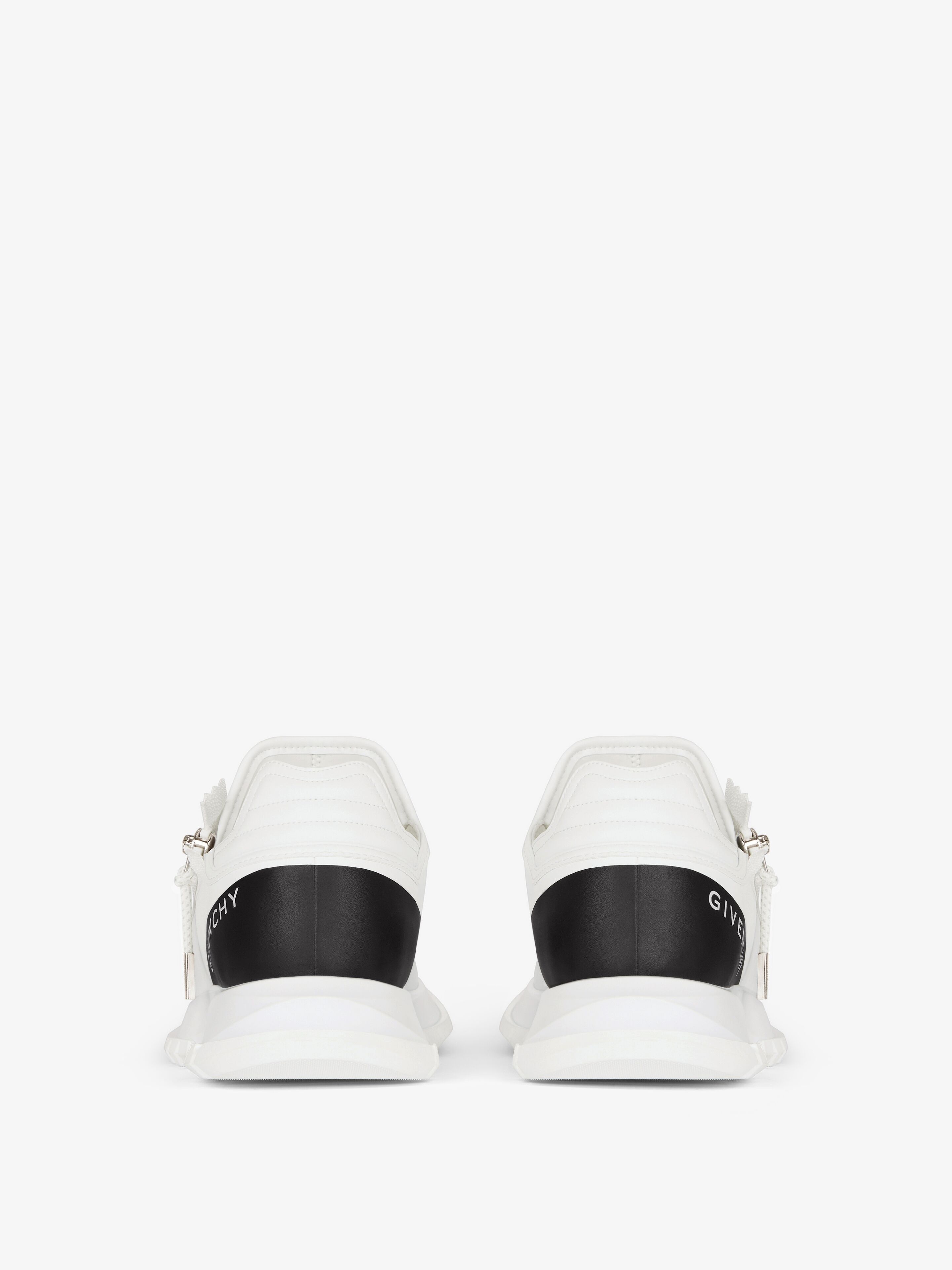 Givenchy o1srvl11e0125 Zip Runner Sneakers in White Size US 9 / EU 42 - 7 Thumbnail