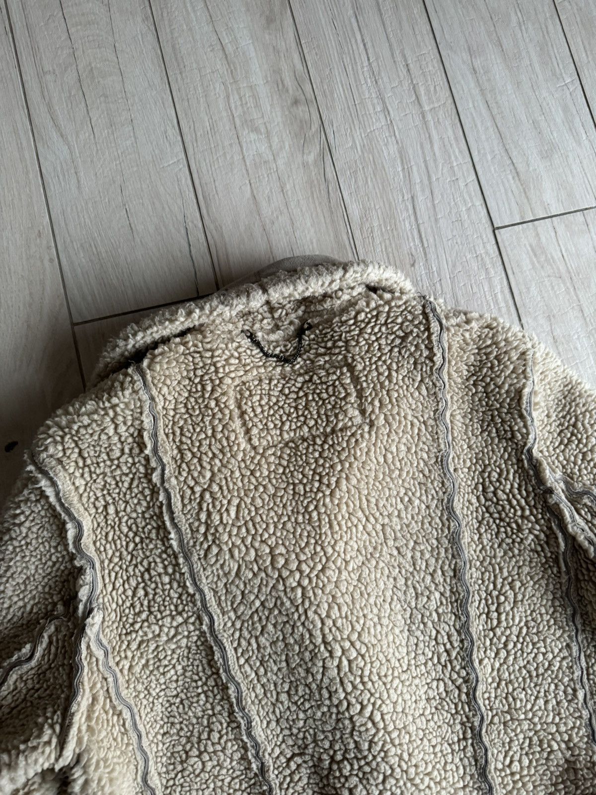 Maison Margiela Maison Margiela X H&M Ship Suit Pattern Cream Coat. Size US M / EU 48-50 / 2 - 10 Thumbnail