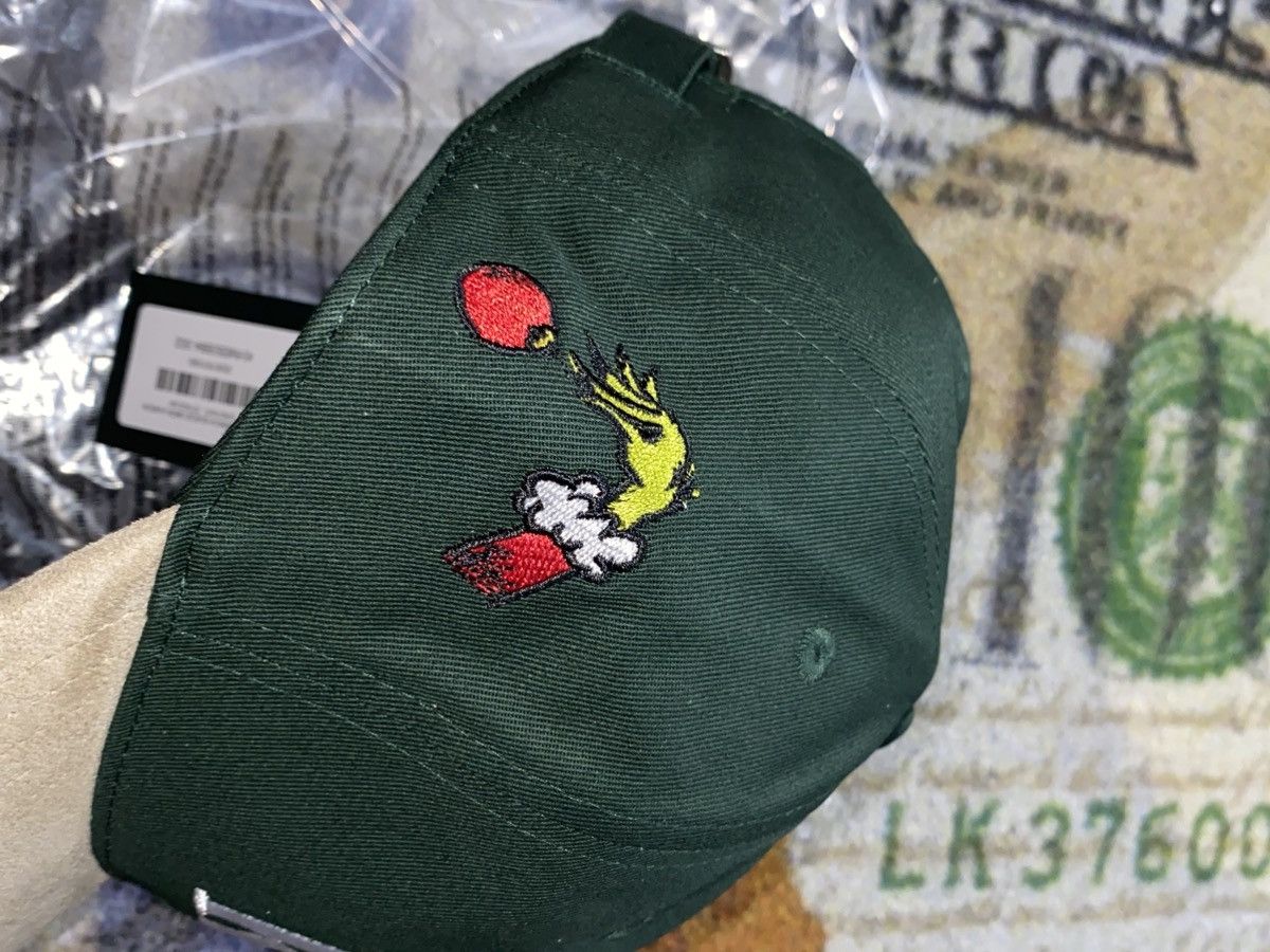 Kith Kith x The Grinch Suede Brim Aaron Cap Size ONE SIZE - 3 Thumbnail