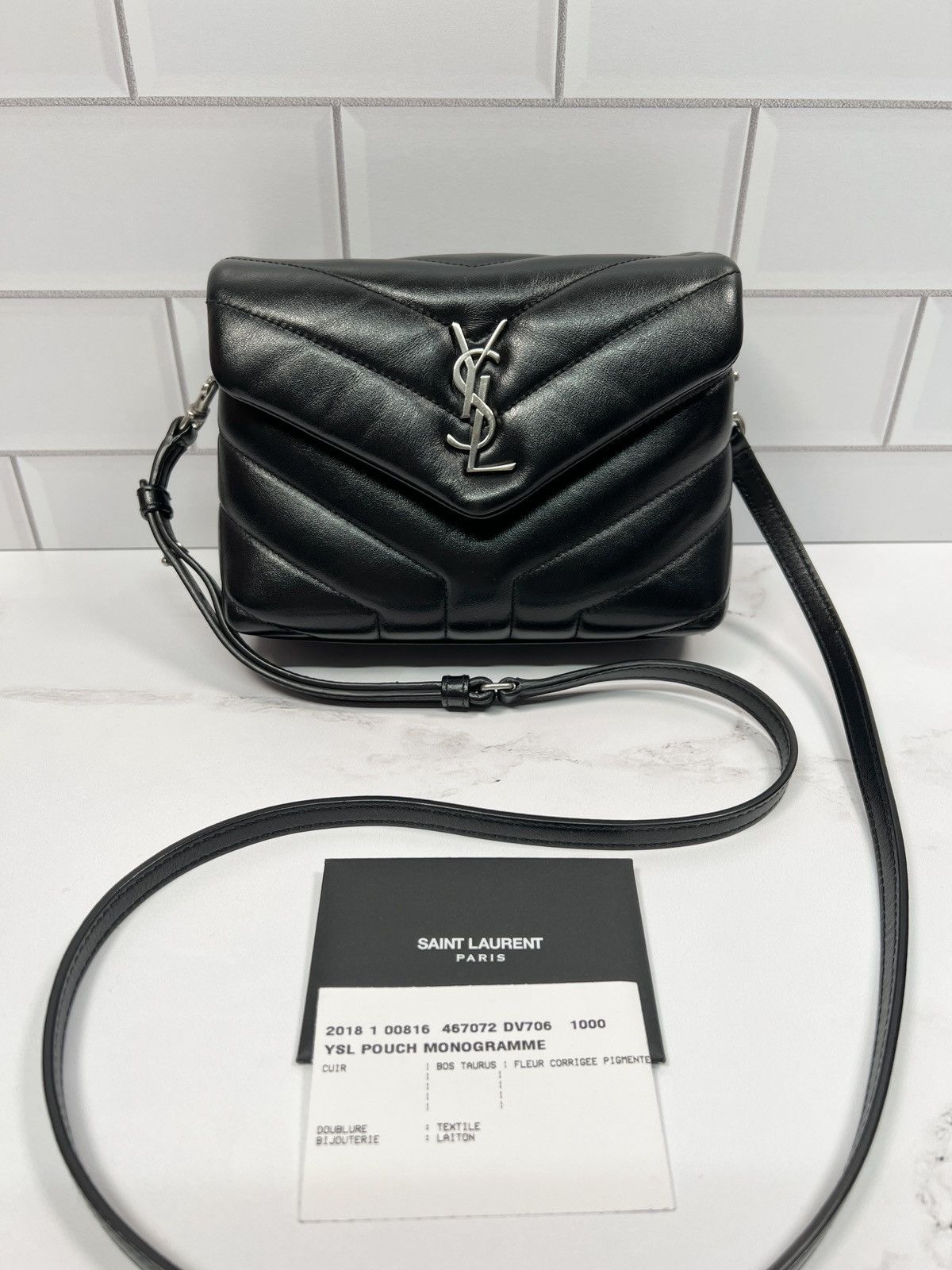 YSL Yves Saint Laurent Toy Lou Lou Loulou Bag Purse