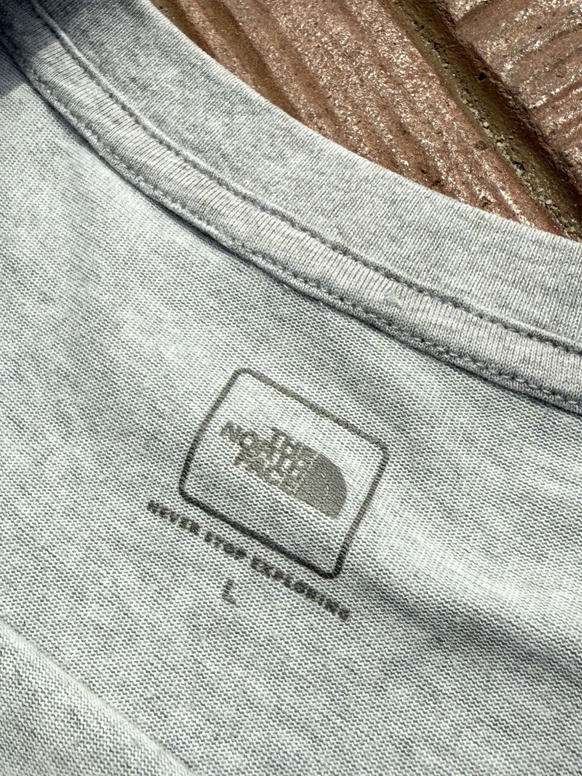 Nanamica × The North Face The North Face "nanamica" Purple Logo Basic Heather Grey Tee Size US L / EU 52-54 / 3 - 7 Thumbnail