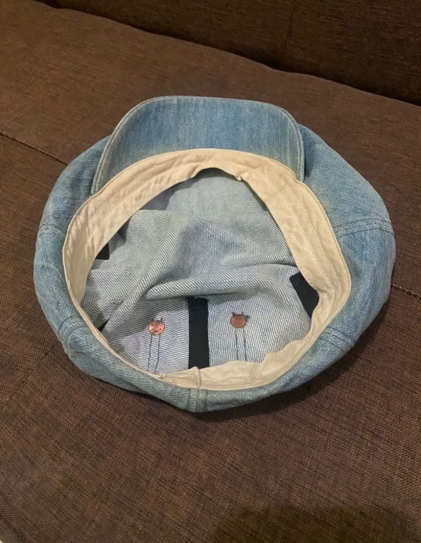 Evisu VINTAGE EVISU FLAT CAP MADE IN JAPAN Size ONE SIZE - 5 Thumbnail
