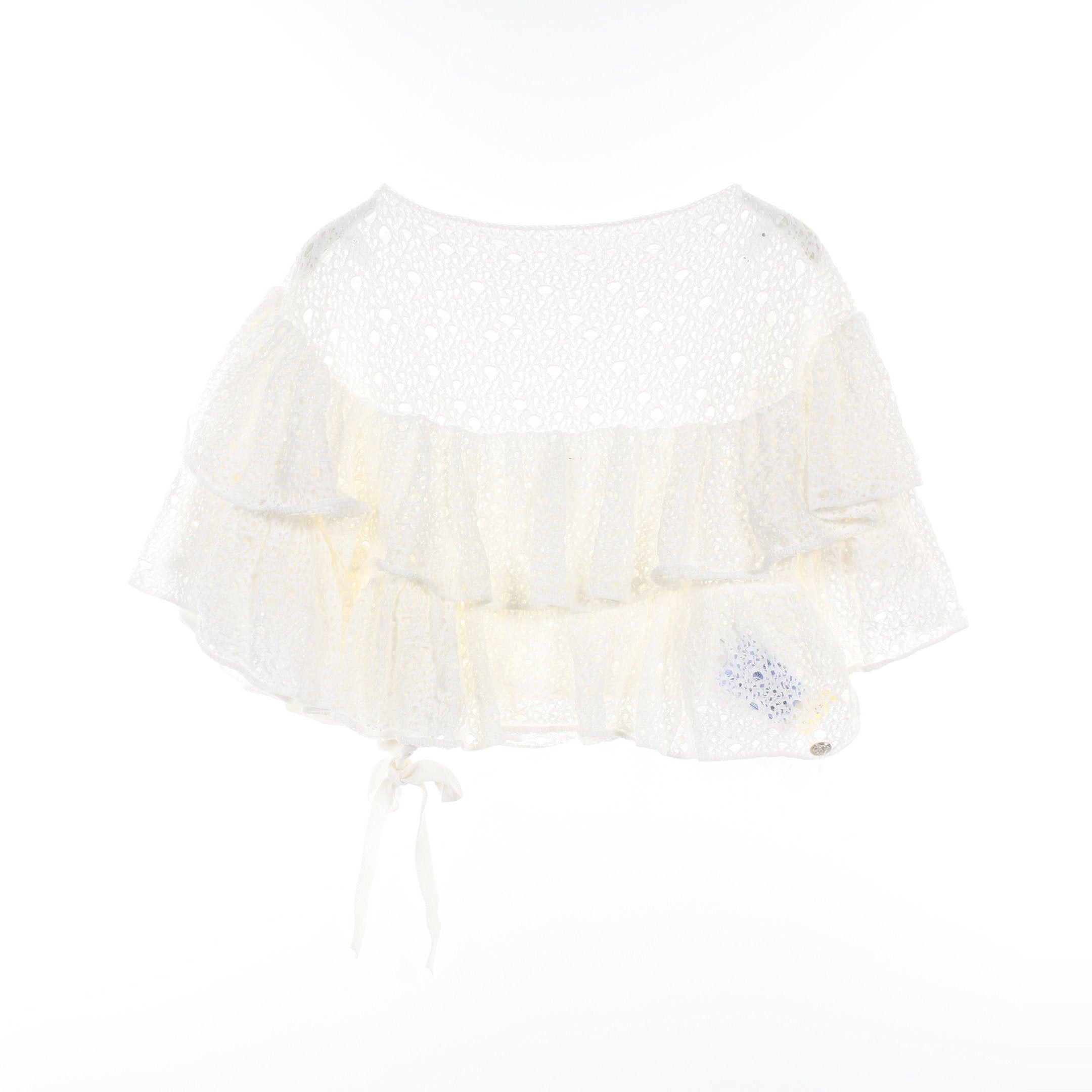 Chanel Chanel Cut And Sew Total Race Asymmetry Cotton Nylon White 12P Size ONE SIZE - 1 Thumbnail