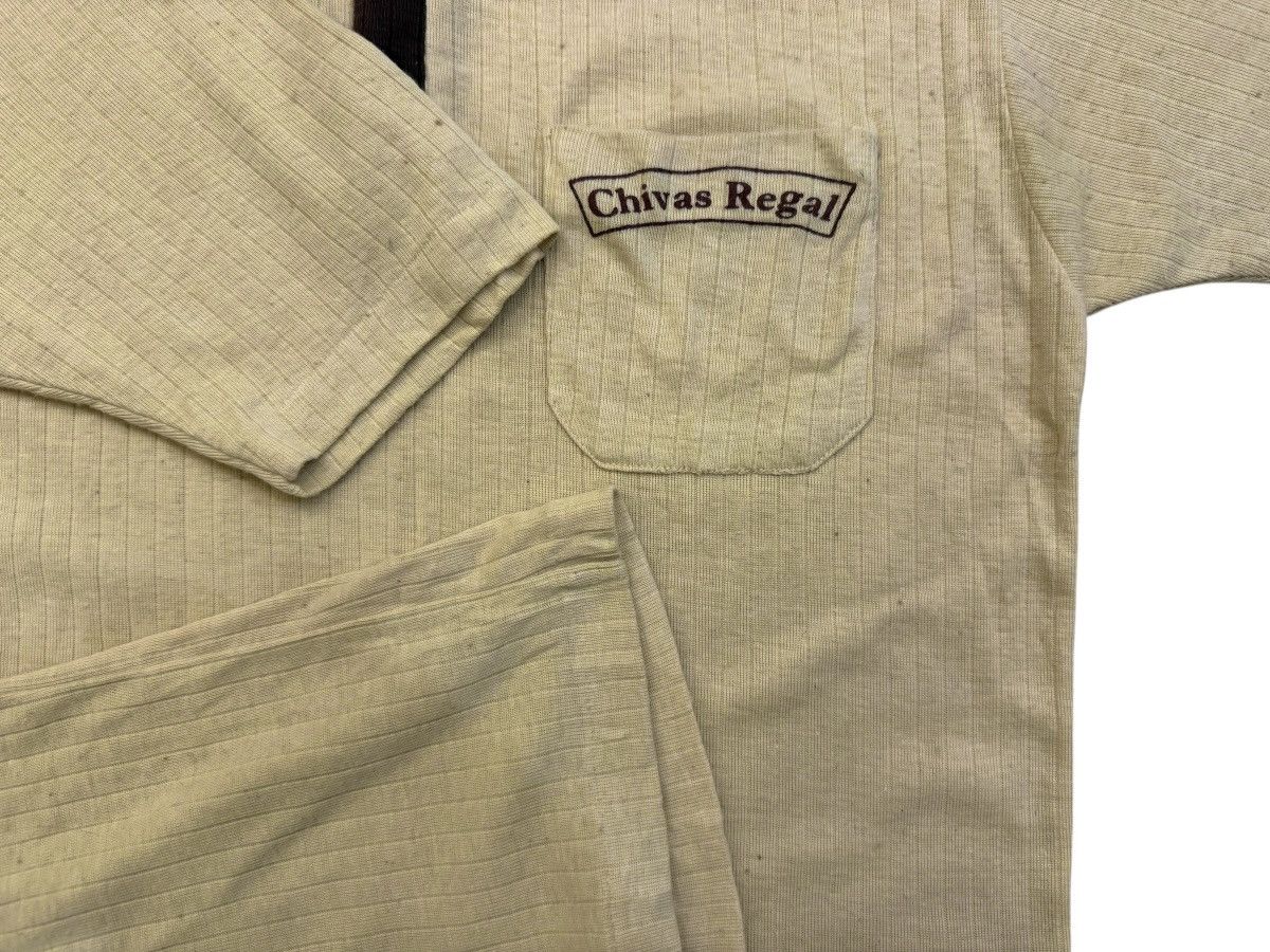 Vintage Vintage 70s Chivas Regal polo tee Size US S / EU 44-46 / 1 - 6 Thumbnail