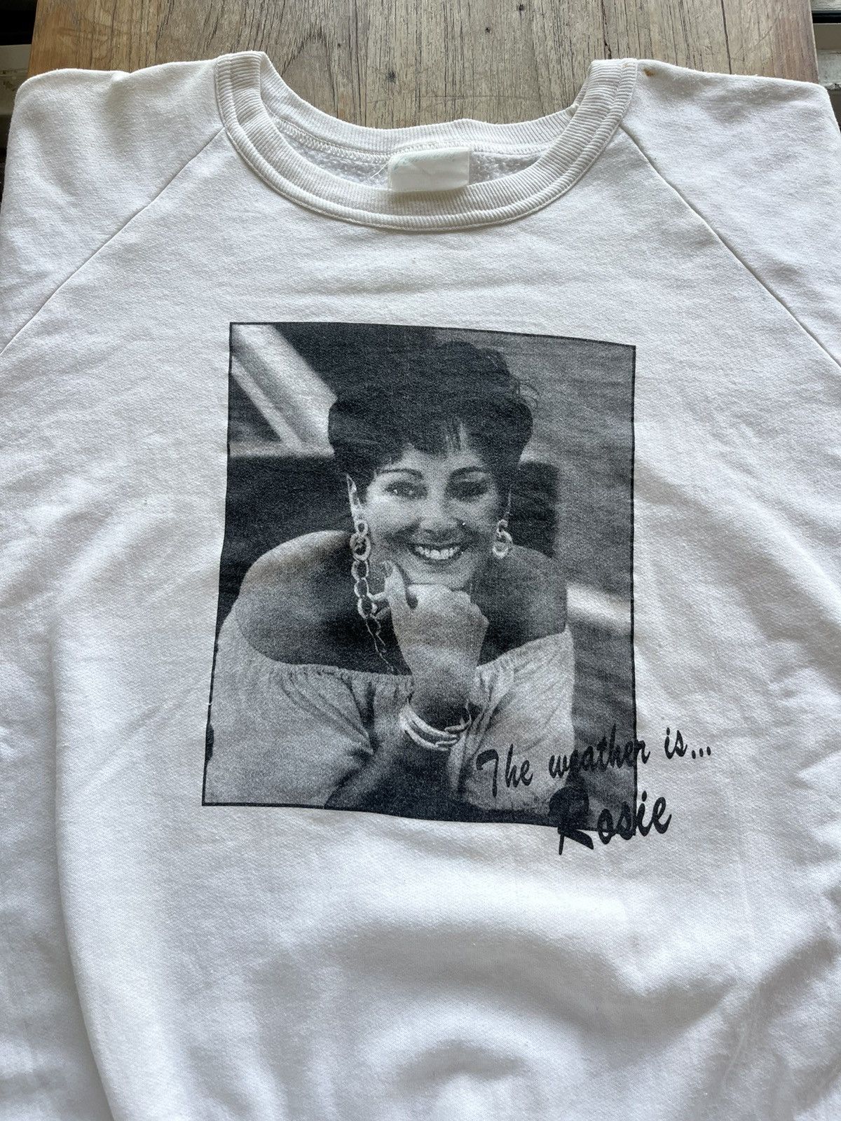 Vintage Vintage The weather is … Rosie 80’s photo sweater shirt Size US XL / EU 56 / 4 - 3 Thumbnail