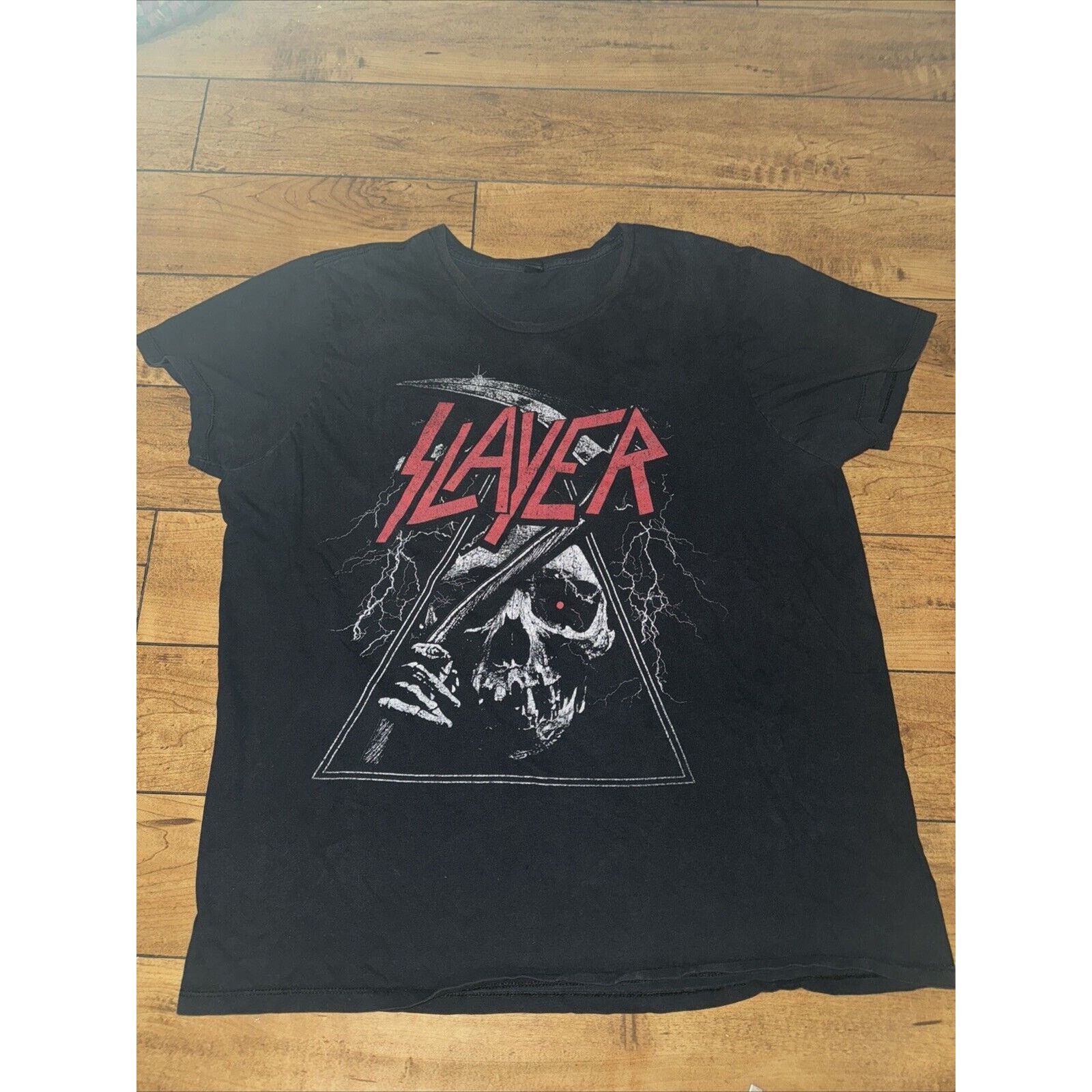 Band Tees × Japanese Brand Vintage Y2K Slayer Band T-Shirt 2XL 23x28 Size US XXL / EU 58 / 5 - 1 Thumbnail