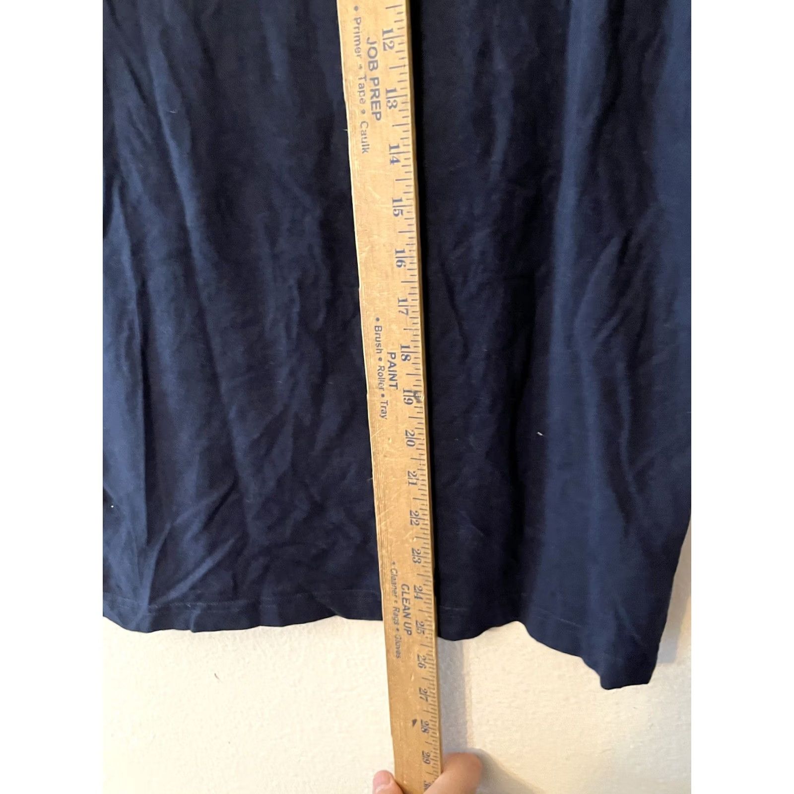 Original Penguin Original Penguin Polo Shirt S Navy Blue Striped Short Sleeve Pocket Chest T - Shirt, Small Preowned Navy Blue Size US S / EU 44-46 / 1 - 4 Thumbnail