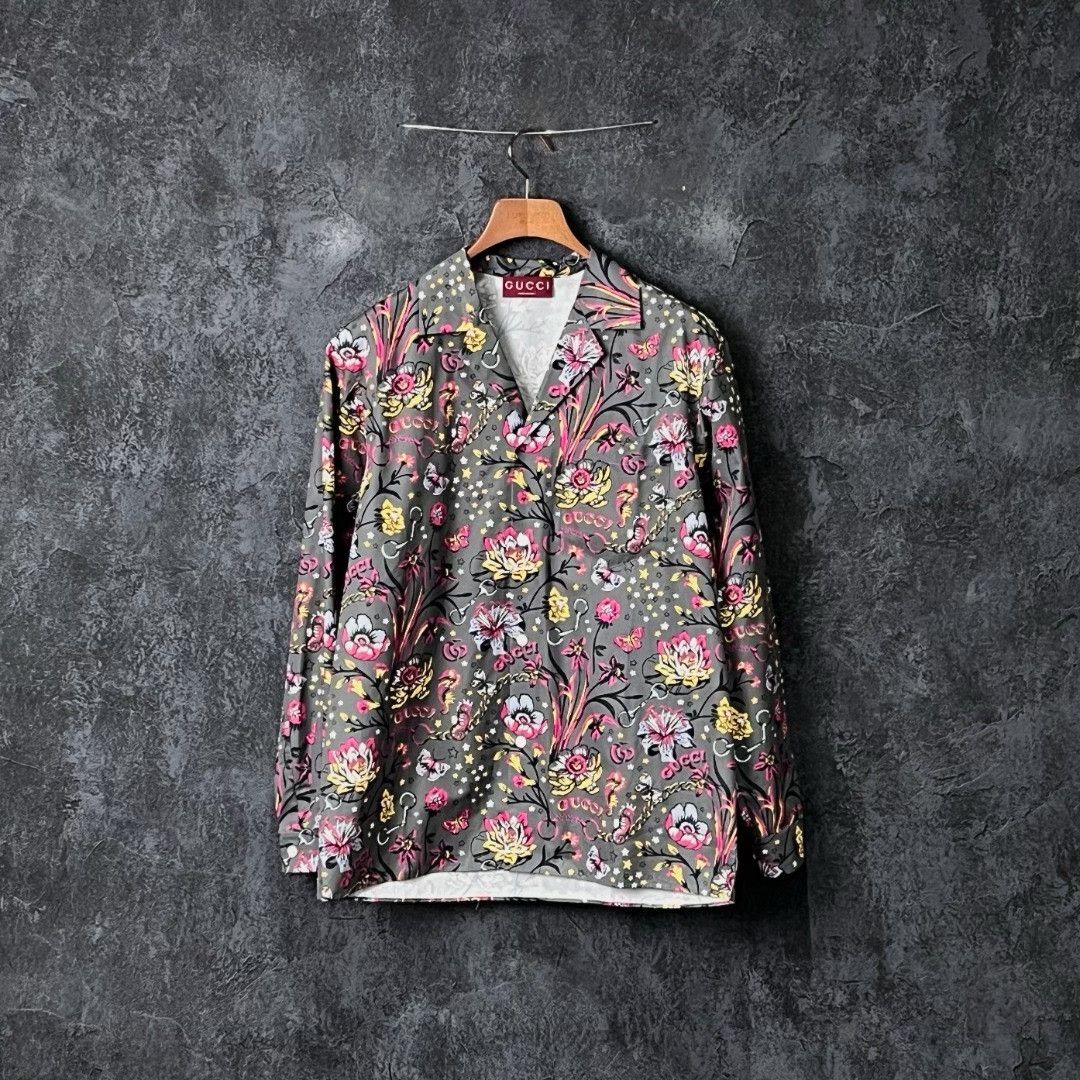 Gucci Gucci Casual Cotton Shirt m Men Size US M / EU 48-50 / 2 - 1 Thumbnail