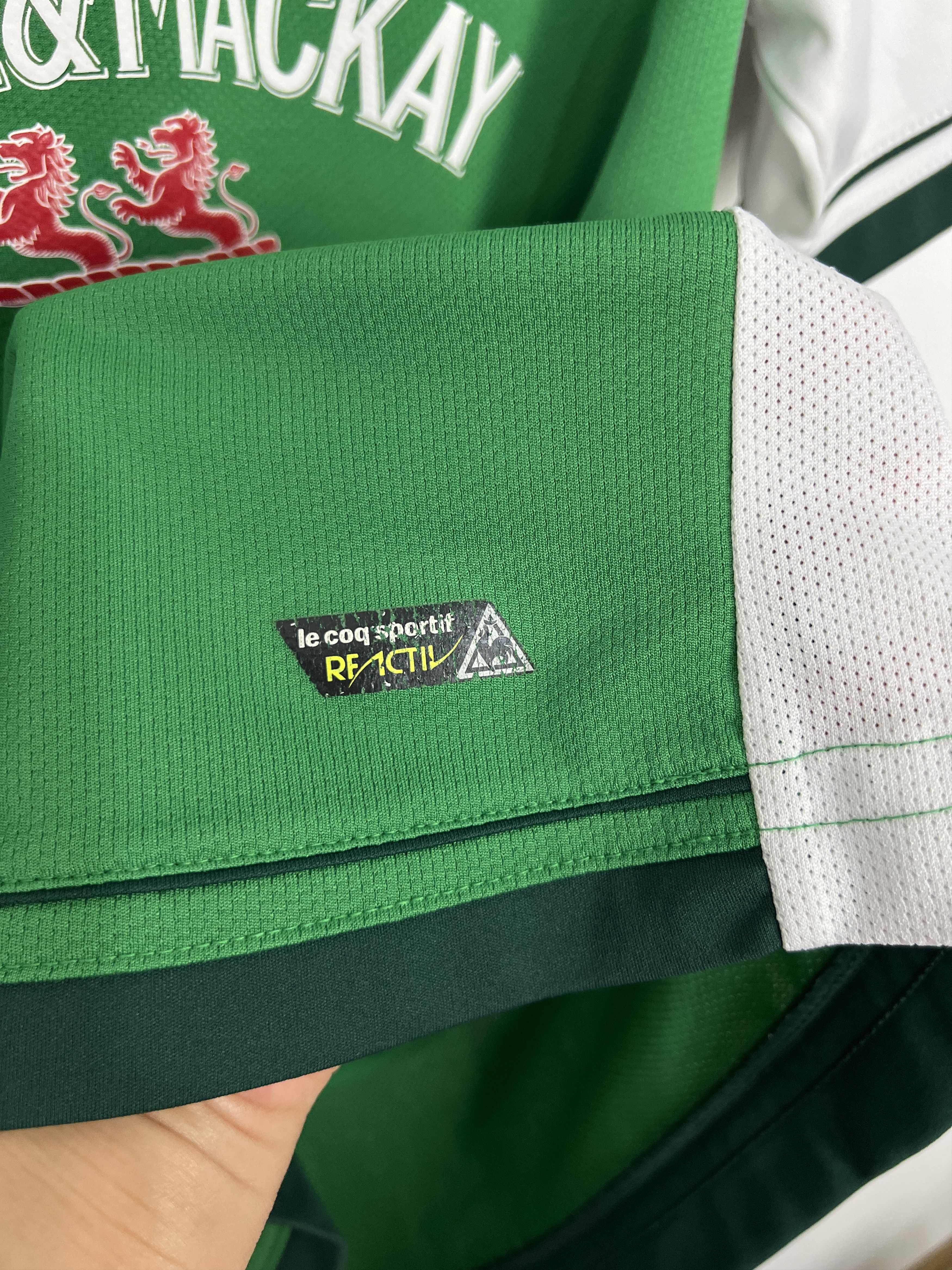 Le Coq Sportif Hibernian Home football shirt 2006 Soccer Jersey Size US L / EU 52-54 / 3 - 5 Thumbnail