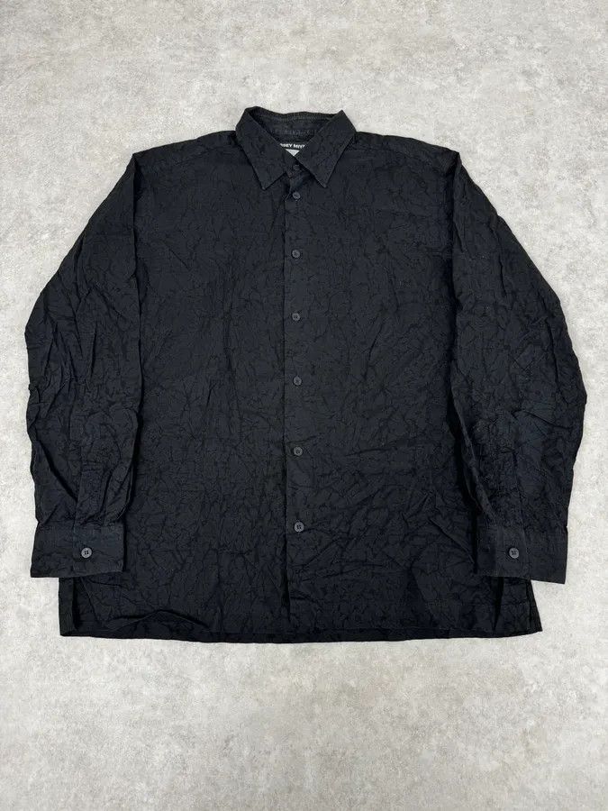 Issey Miyake Issey Miyake Black Minimalist Shirt Size US M / EU 48-50 / 2 - 3 Thumbnail