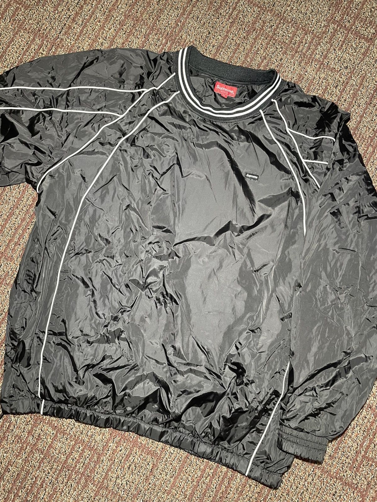 Supreme Supreme Piping Warm Up Pullover (X-Large) Size US XL / EU 56 / 4 - 1 Thumbnail