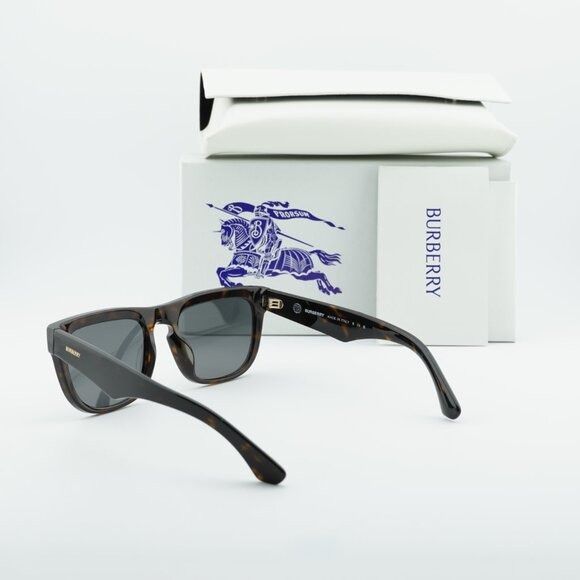 Burberry Burberry BE4431U 300287 Sunglasses Havana Square Frame Size ONE SIZE - 10 Thumbnail
