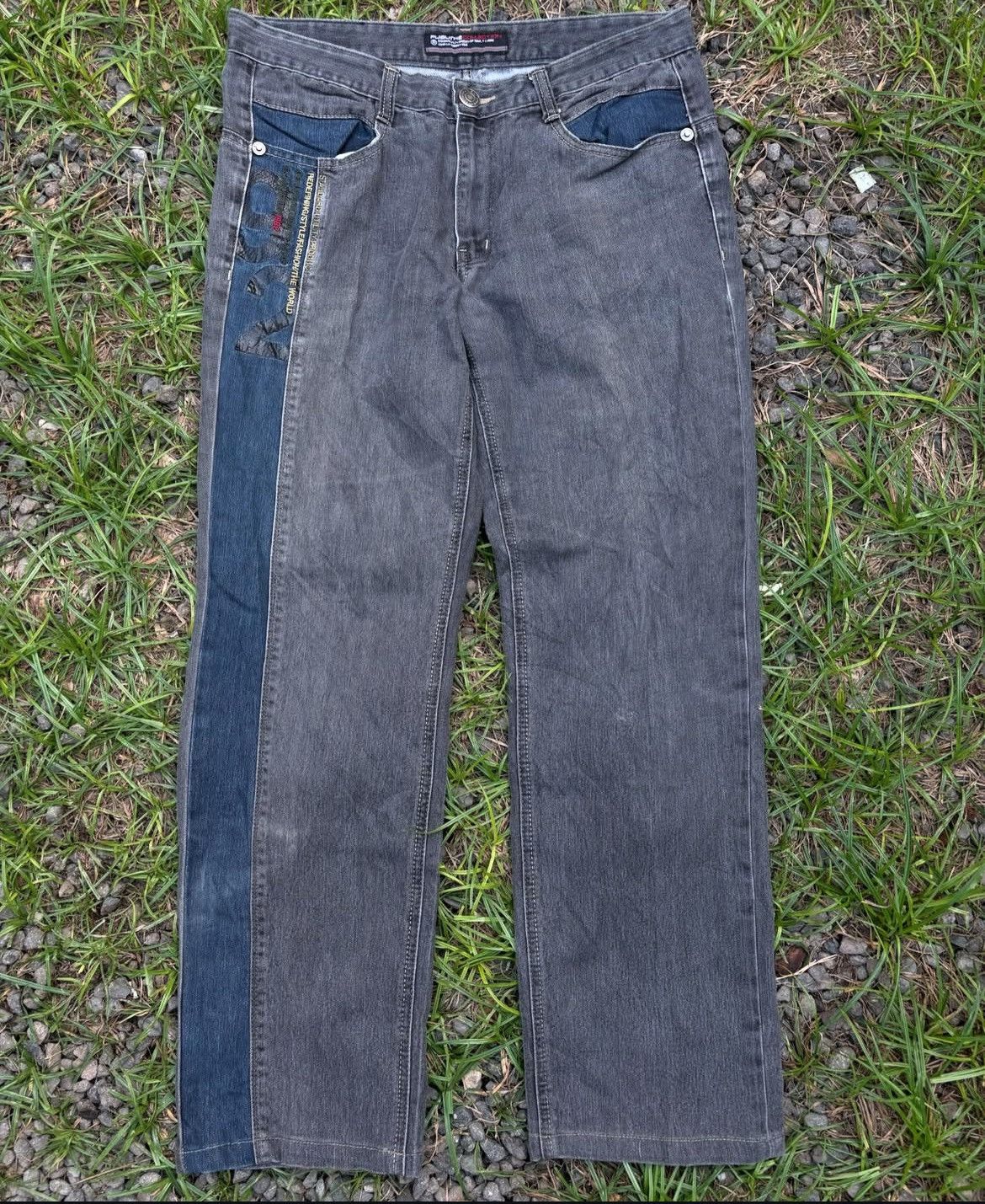Fubu 2000s Fubu Baggy Jeans y2k style Size US 36 / EU 52 - 2 Thumbnail