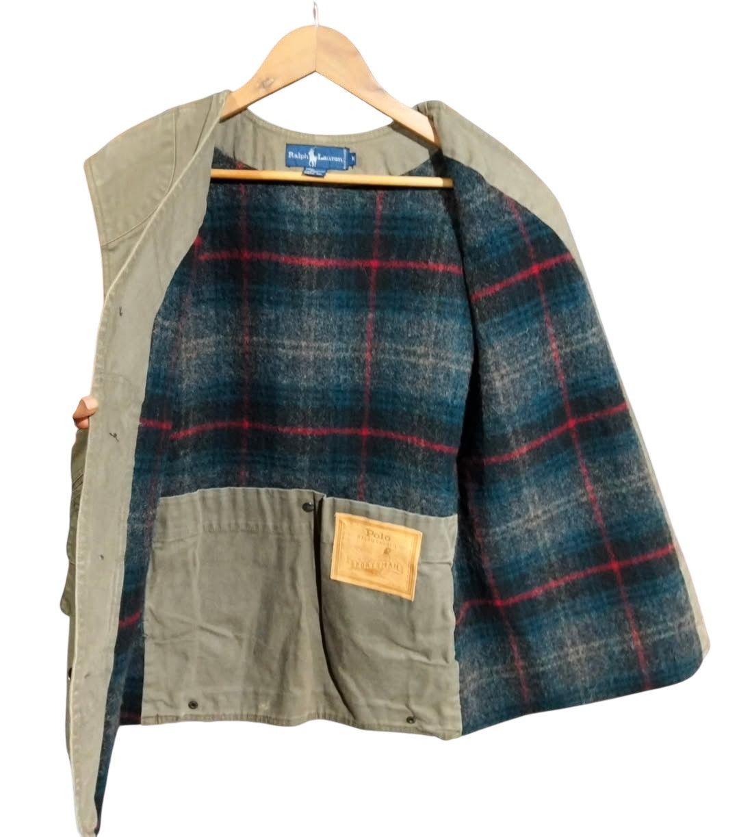 Polo Ralph Lauren Vintage 80s Polo Ralph Lauren Sportsman Tactical Vest Size US M / EU 48-50 / 2 - 2 Thumbnail
