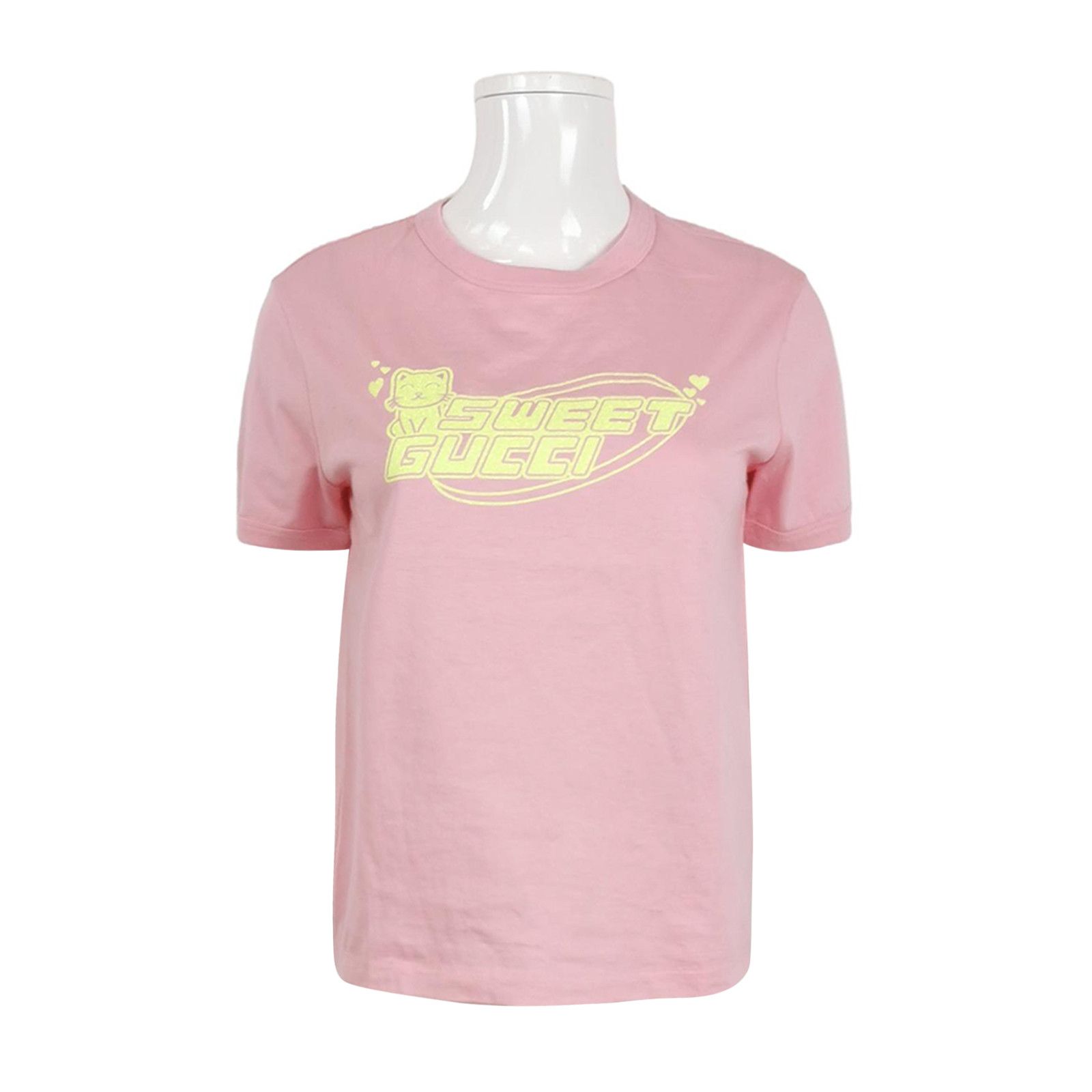 Gucci Gucci Cat Logo Print T-Shirt Size M Size M / US 6-8 / IT 42-44 - 1 Thumbnail