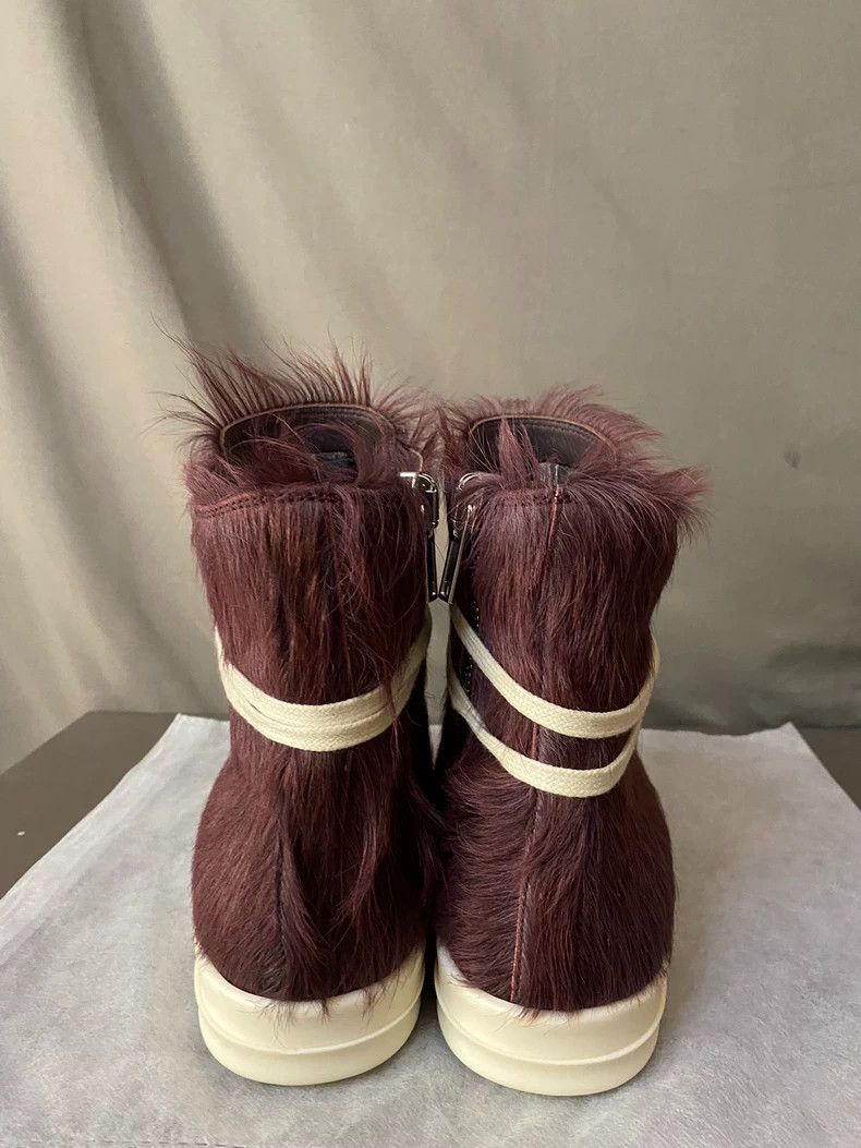 Rick Owens Rick Owens Main Line Purple Horse Hair Converse shoes Size US 5.5 / IT 35.5 - 4 Thumbnail