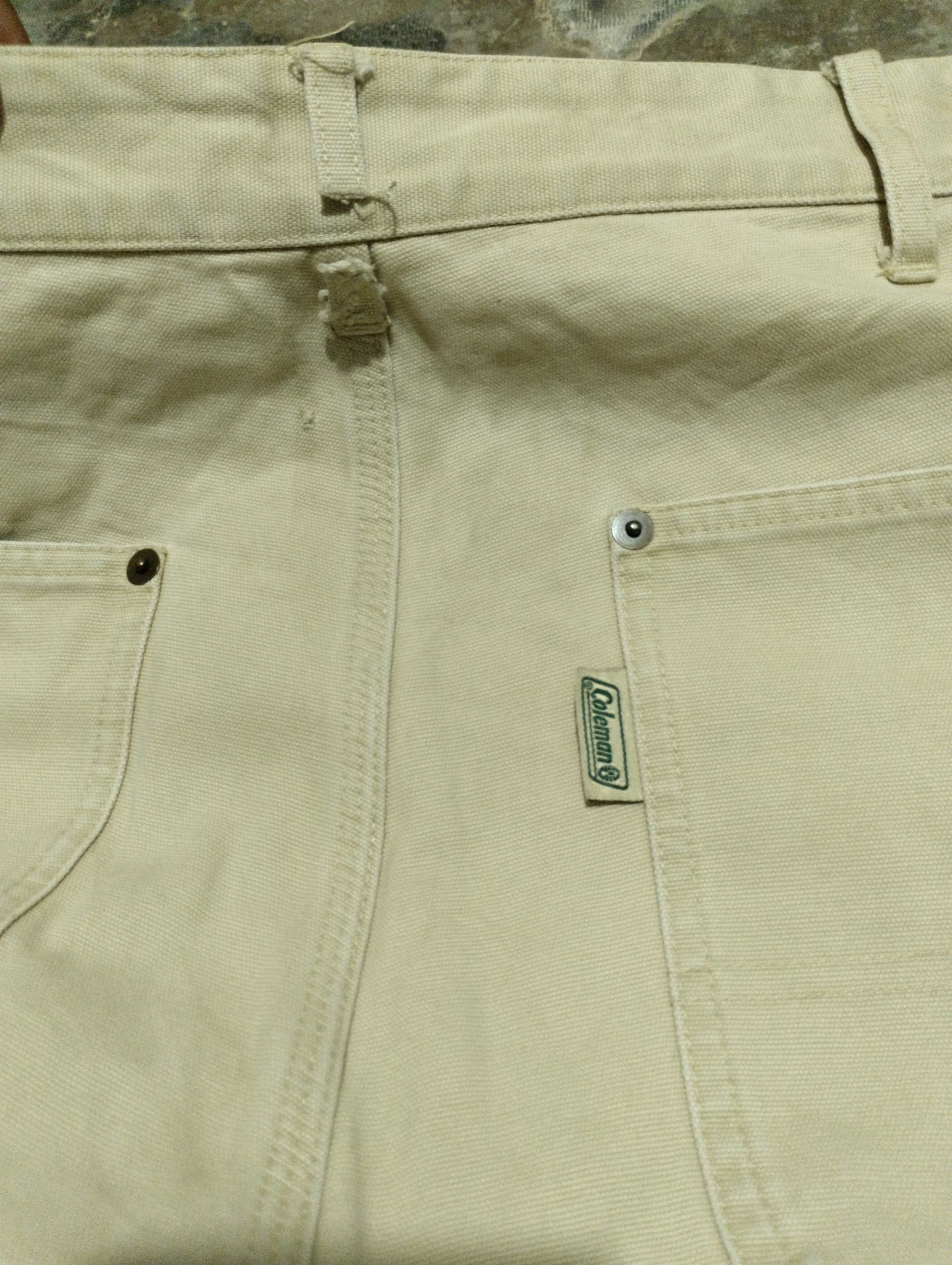 Coleman Coleman Carpenter Double Knee Canvas Pants Size US 34 / EU 50 - 12 Thumbnail