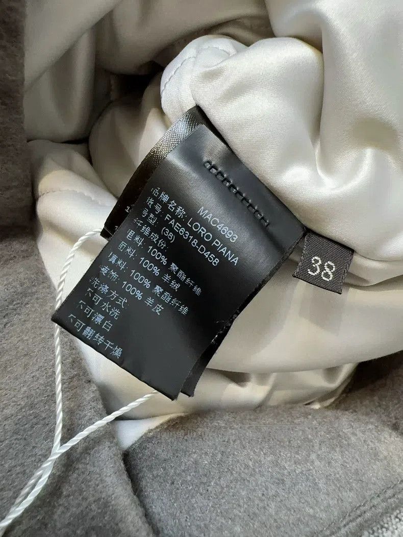 Loro Piana Loro Piana Icery Series Gray Caramel Cashmere Hooded Cotto Size XS / US 0-2 / IT 36-38 - 5 Thumbnail